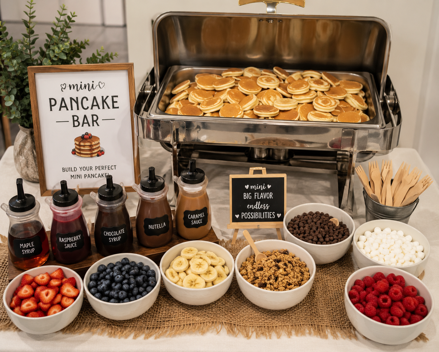 Self-Serve Pancake Bar