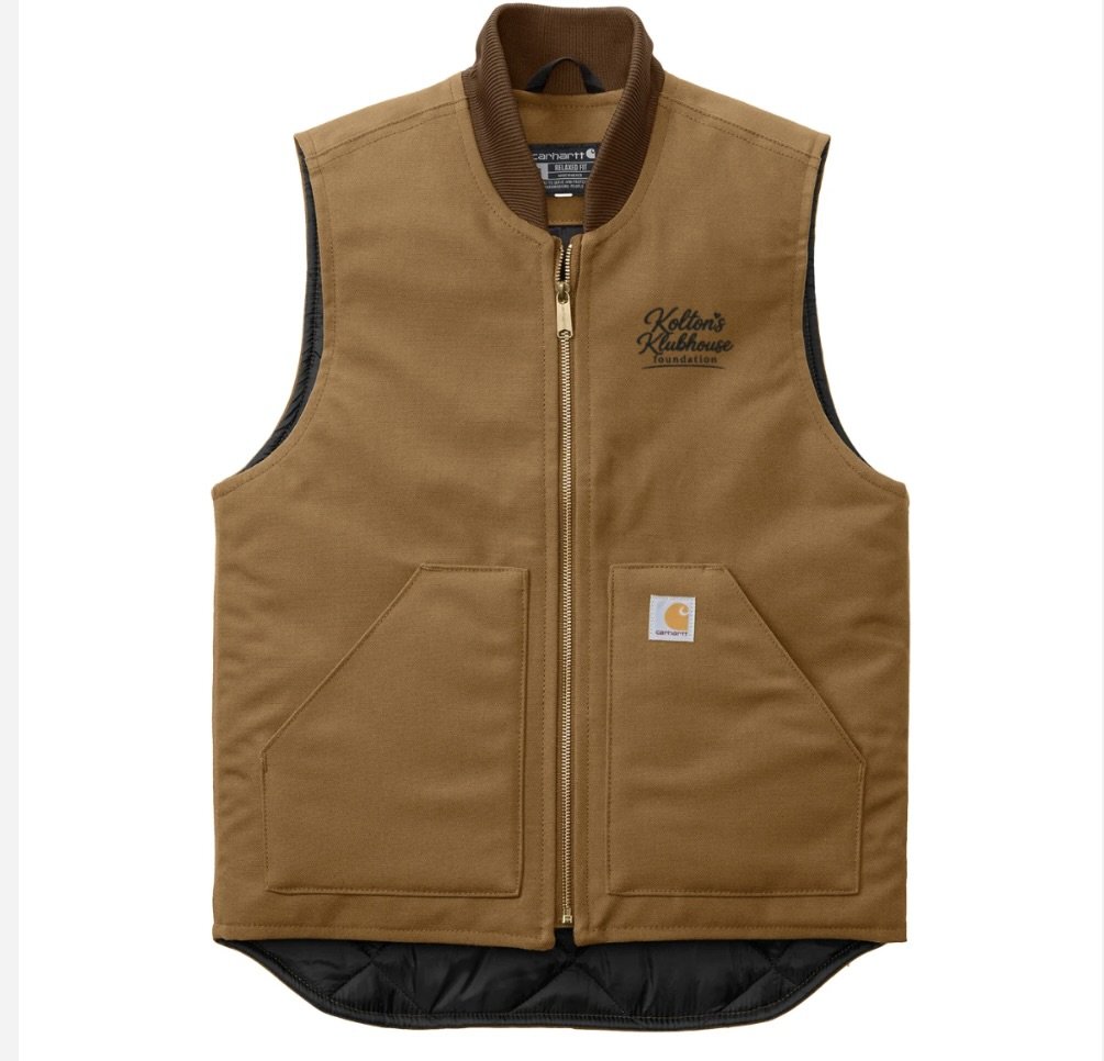 Mens Embroidered Carhartt Vest