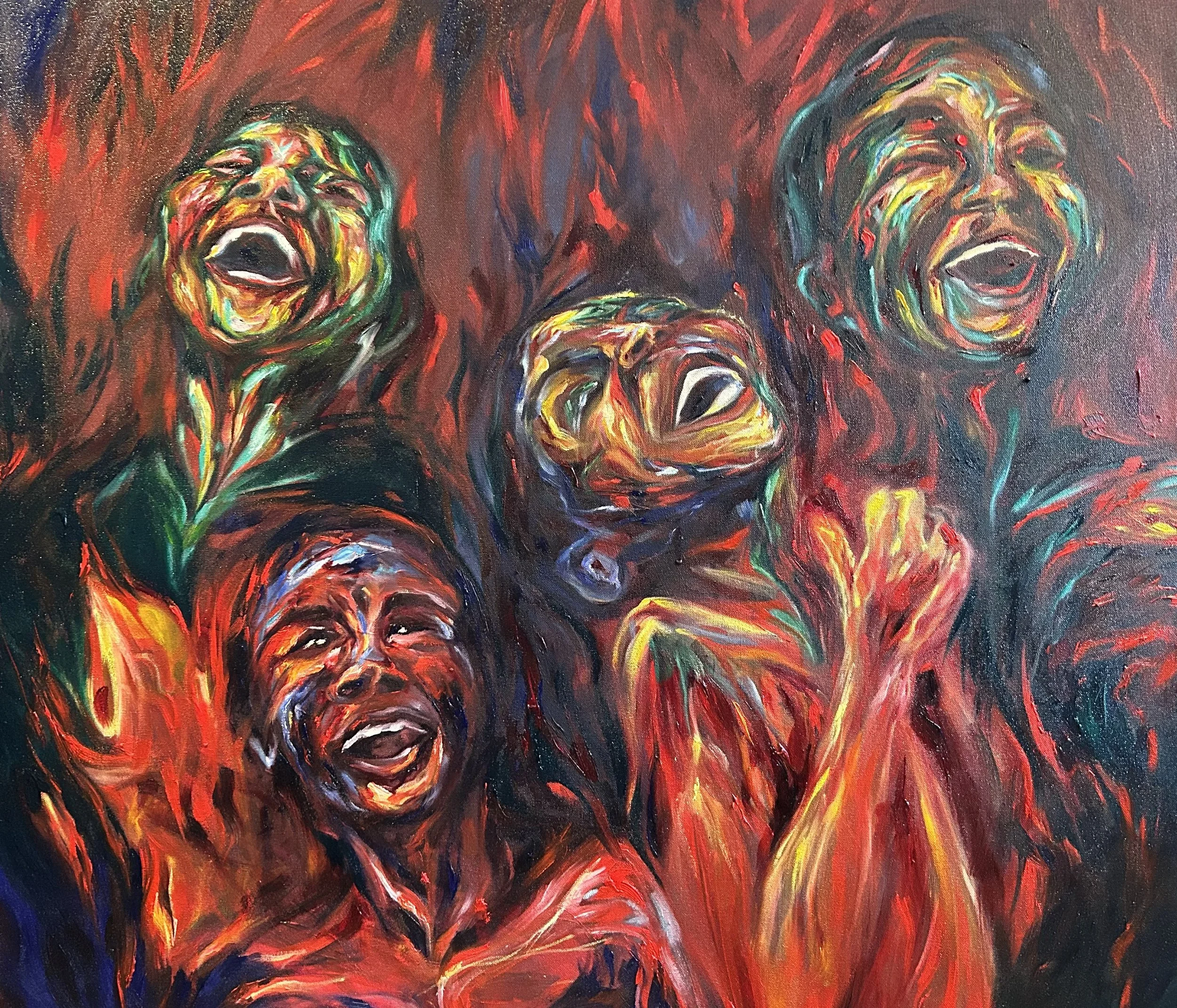 laughing children