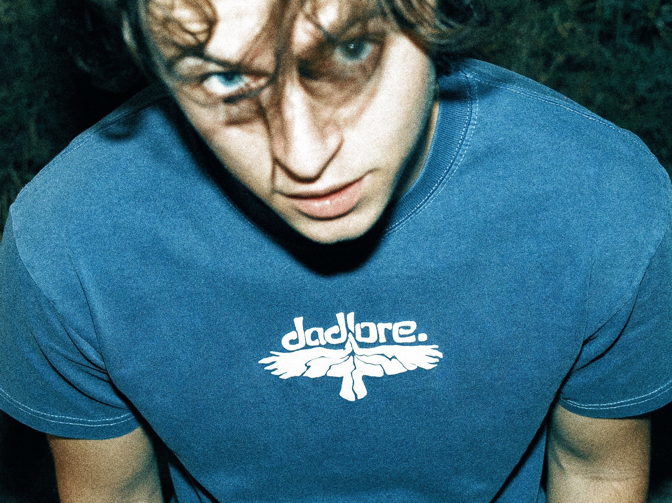 dadlore tee - blue