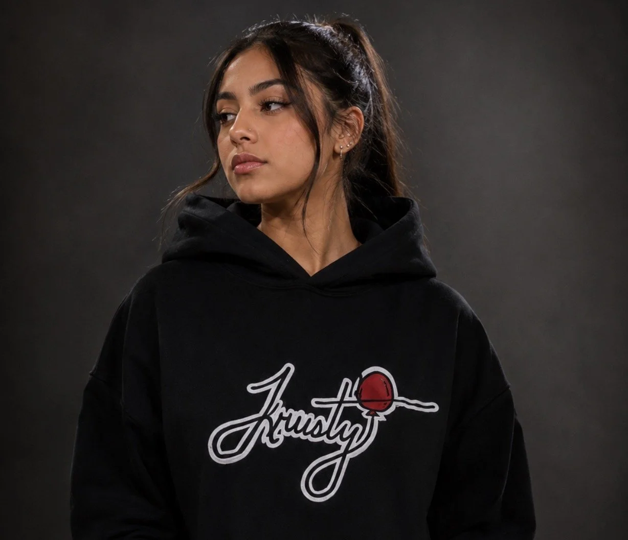 Krusty black hoodie