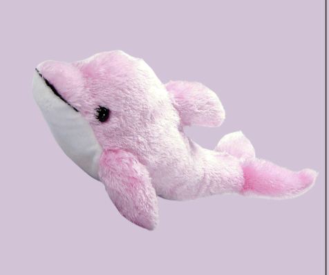 Pink Dolphin 8" Plush