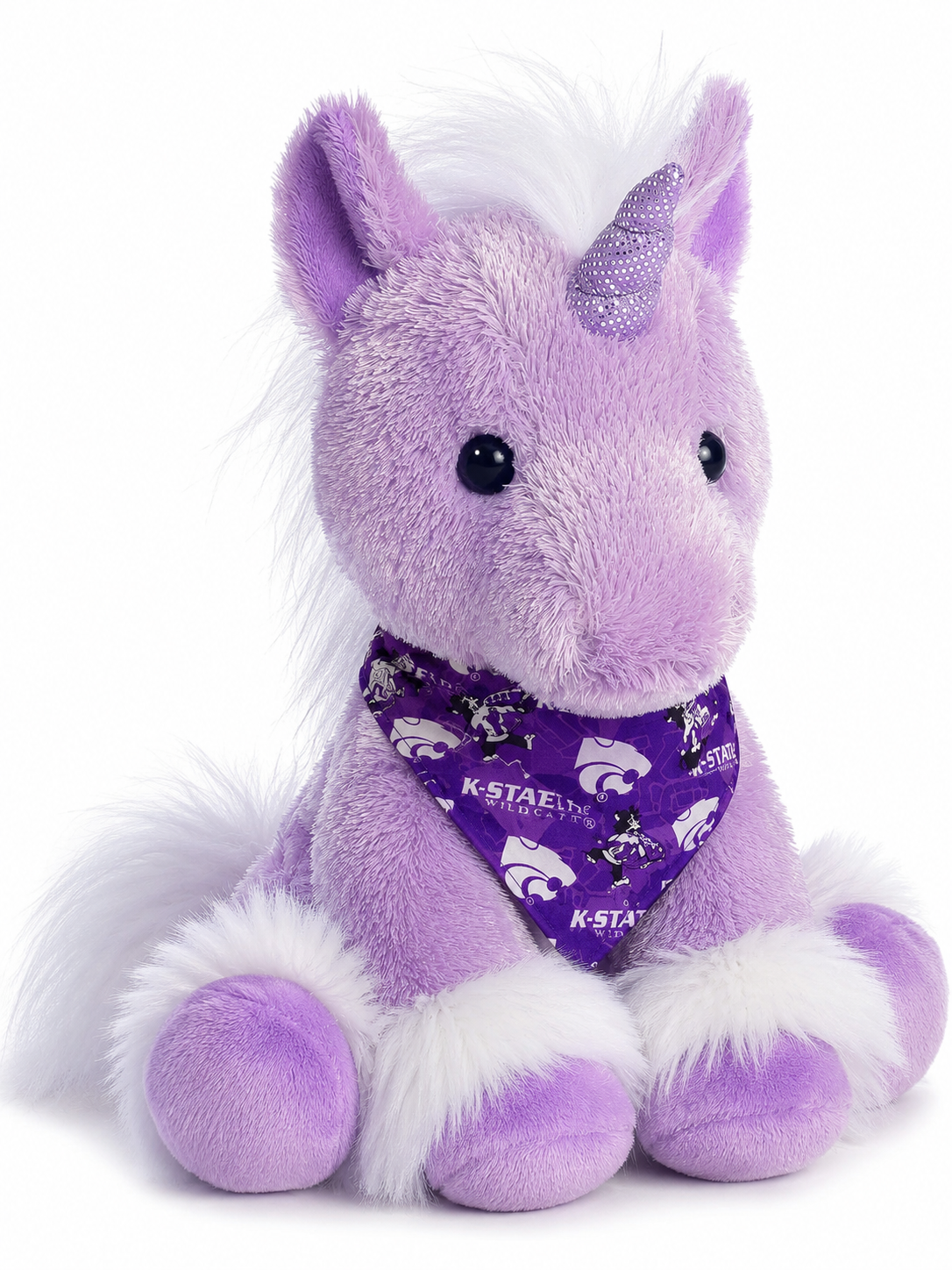 K-State Purple Unicorn 12" Plush