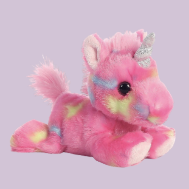 Pink Unicorn 8" Plush