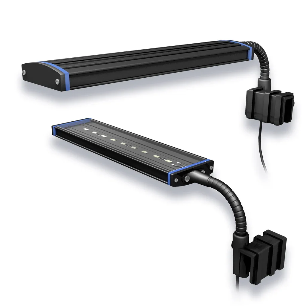 Aquatic Life Reno Freshwater LED Aquarium Fixture, 7-Inch Clamp Light