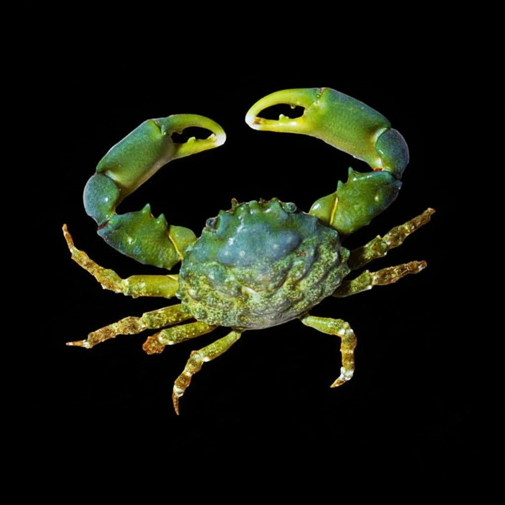 Emerald Crab (Mithraculus sculptus)