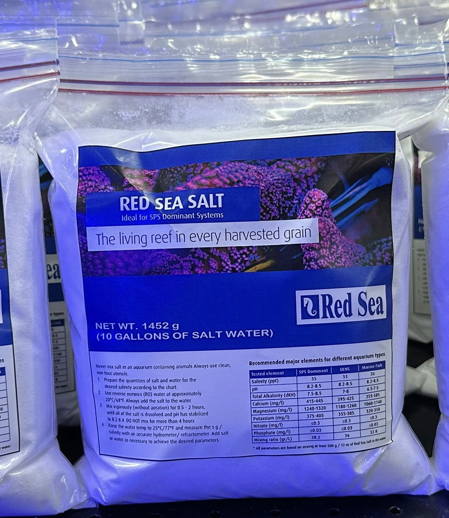 Red Sea Salt 10 Gallon Mix