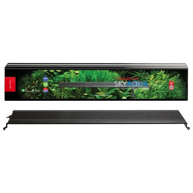 AQUATOP SkyAqua 18"-24" Bright Aquarium LED Light (W/R/B) with Multi-Mode Power Switch, SAQ-1824