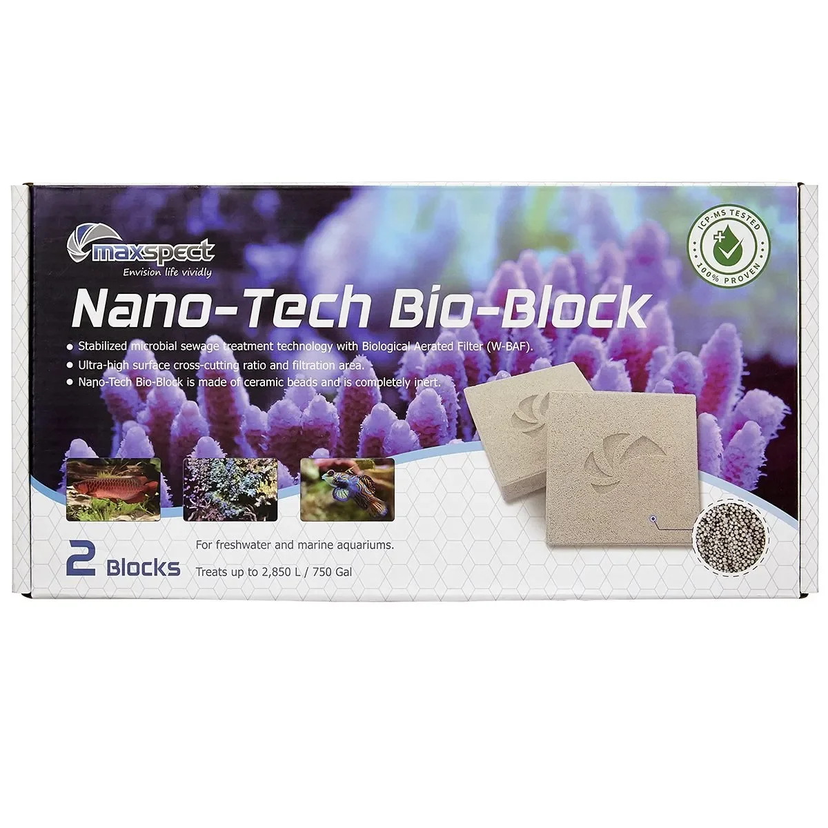 Maxspect Nano-Tech Bio-Blocks (2 pcs)