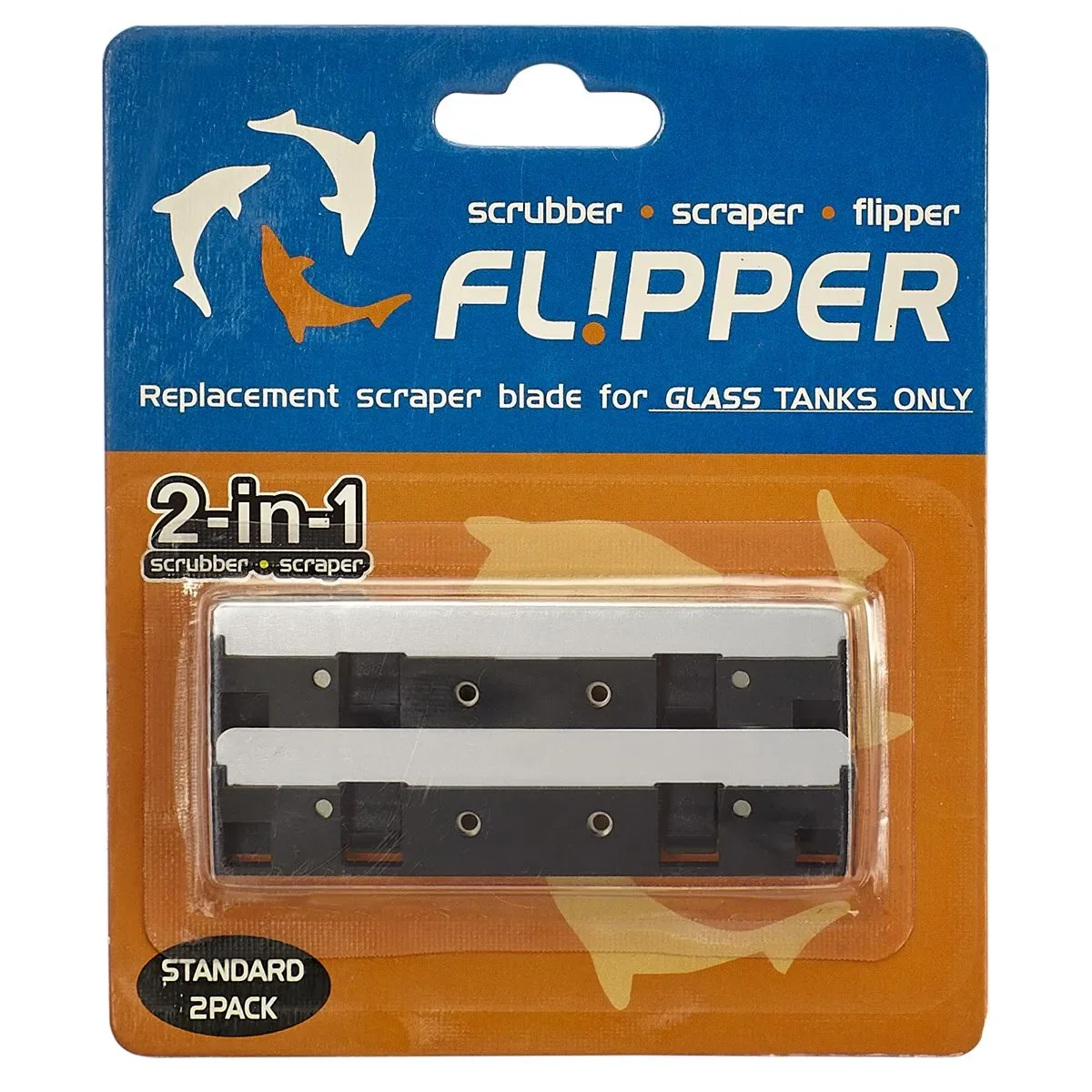 Flipper Stainless Steel Blades (2 Pack)