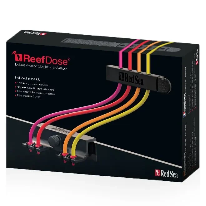 Red Sea ReefDose Deluxe 4-Color Tubing & Accessories Kit