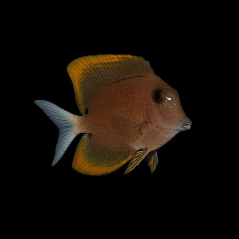 Flamefin Tang (Ctenochaetus tominiensis)