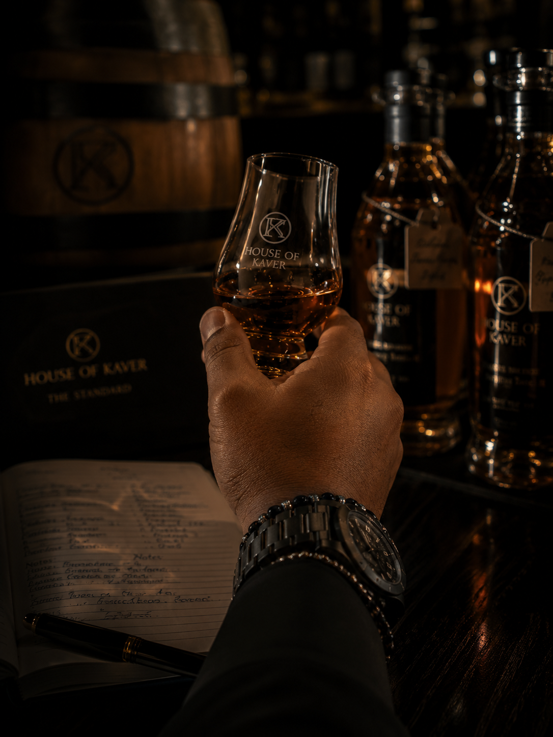 Luxury whiskey tasting experience by House of Kaver.