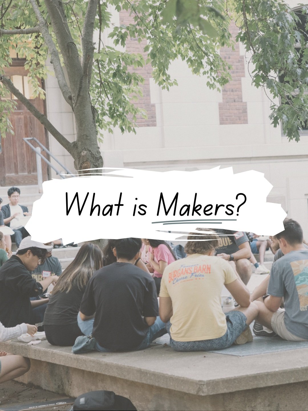What is Makers? 

#purdue #purdueuniversity #boilerup #boilermakers