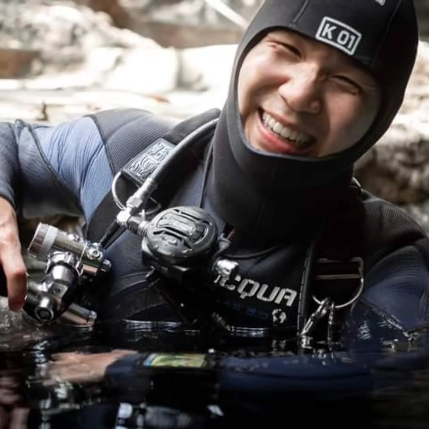 My relationship with water began when I was 6 years old.

Growing up in BC, I spent much of my formative years swimming in lakes and being surrounded by water. I continued training over the years until eventually becoming a lifeguard and water safety