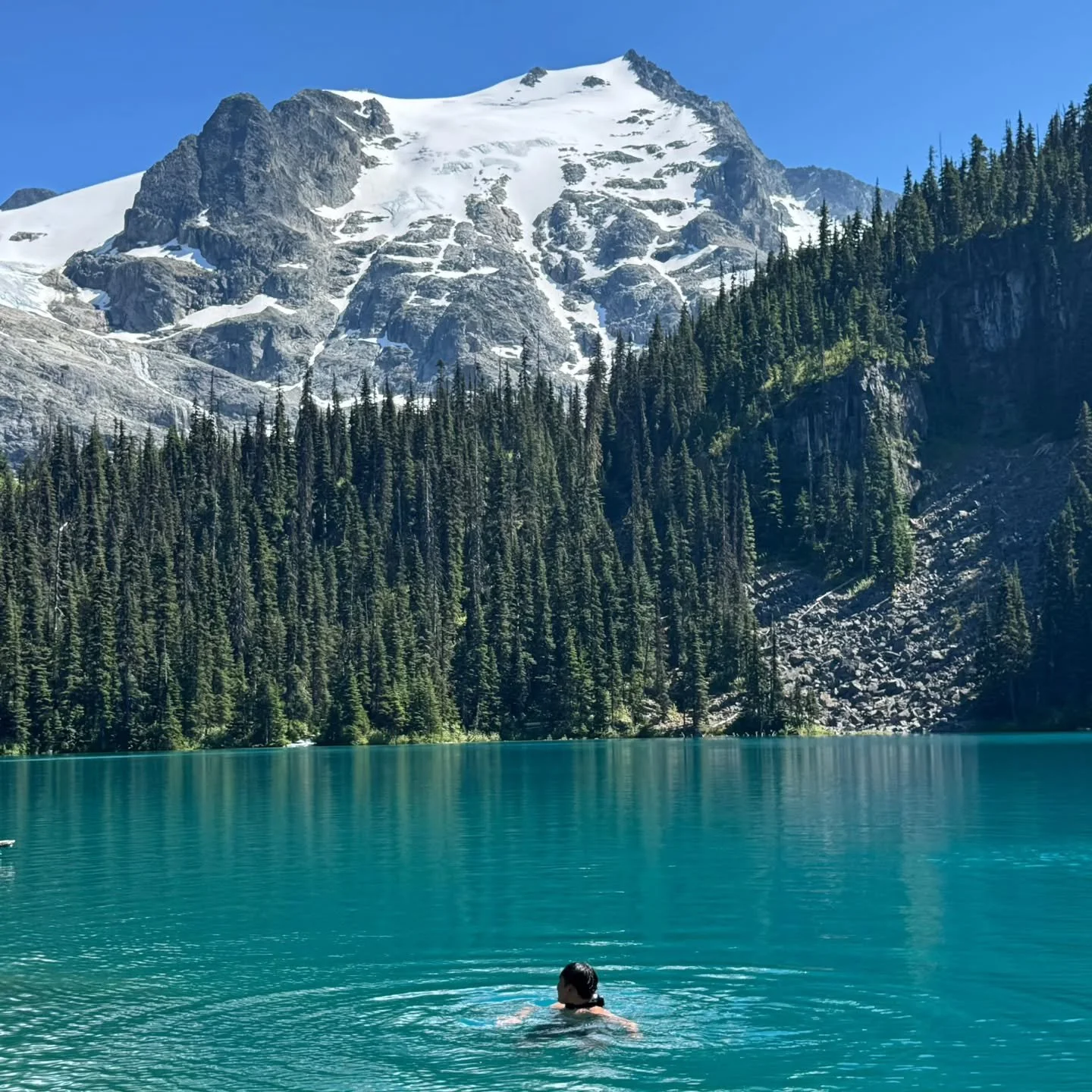 The glacier water in these photos were painfully cold.

The first Instinct is always to tense up, panic, and fight against it. But the more present you become, the more your body begins to adapt. Breathing slows. Movements soften. The discomfort melt