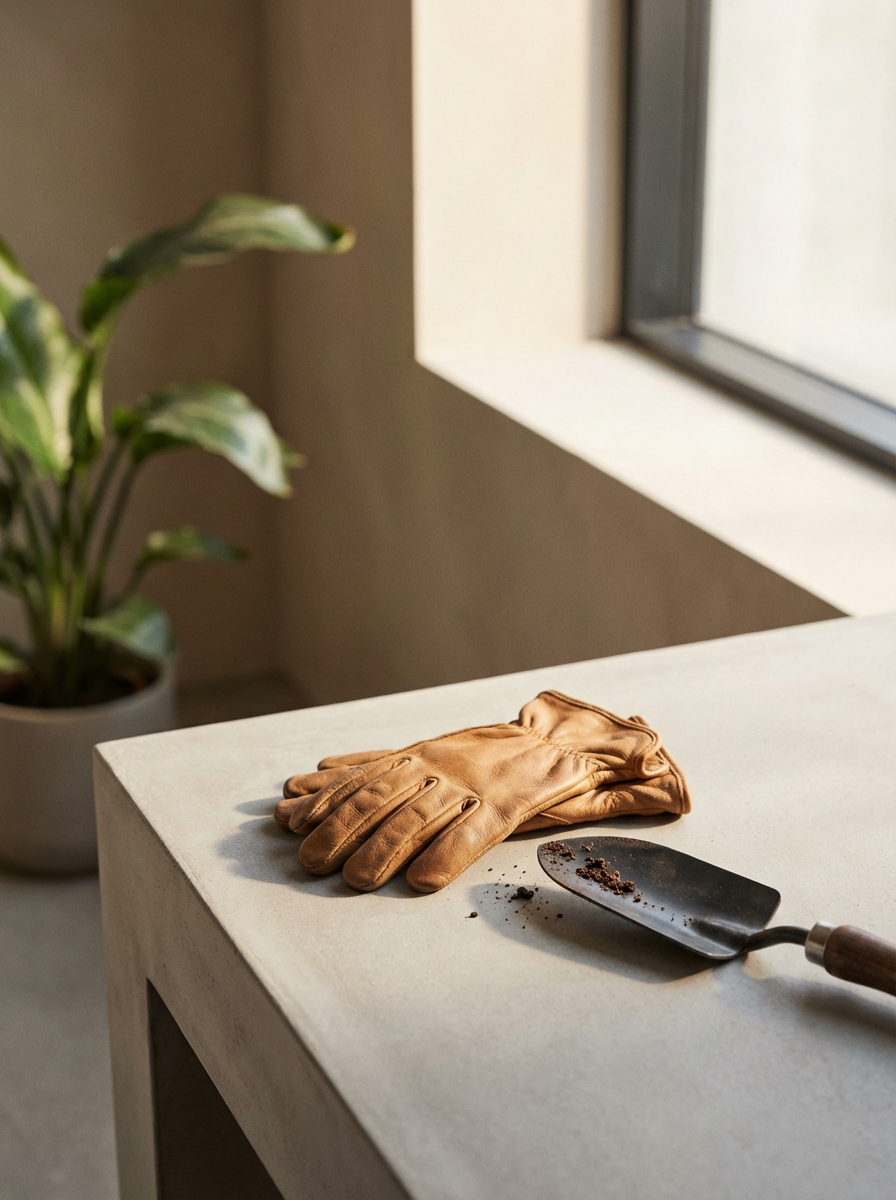 Leather Garden Gloves