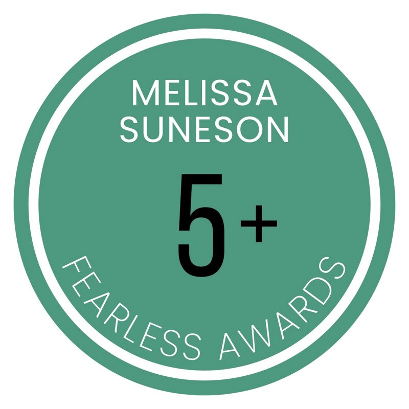 More than 5 Fearless awards badge for Melissa Suneson