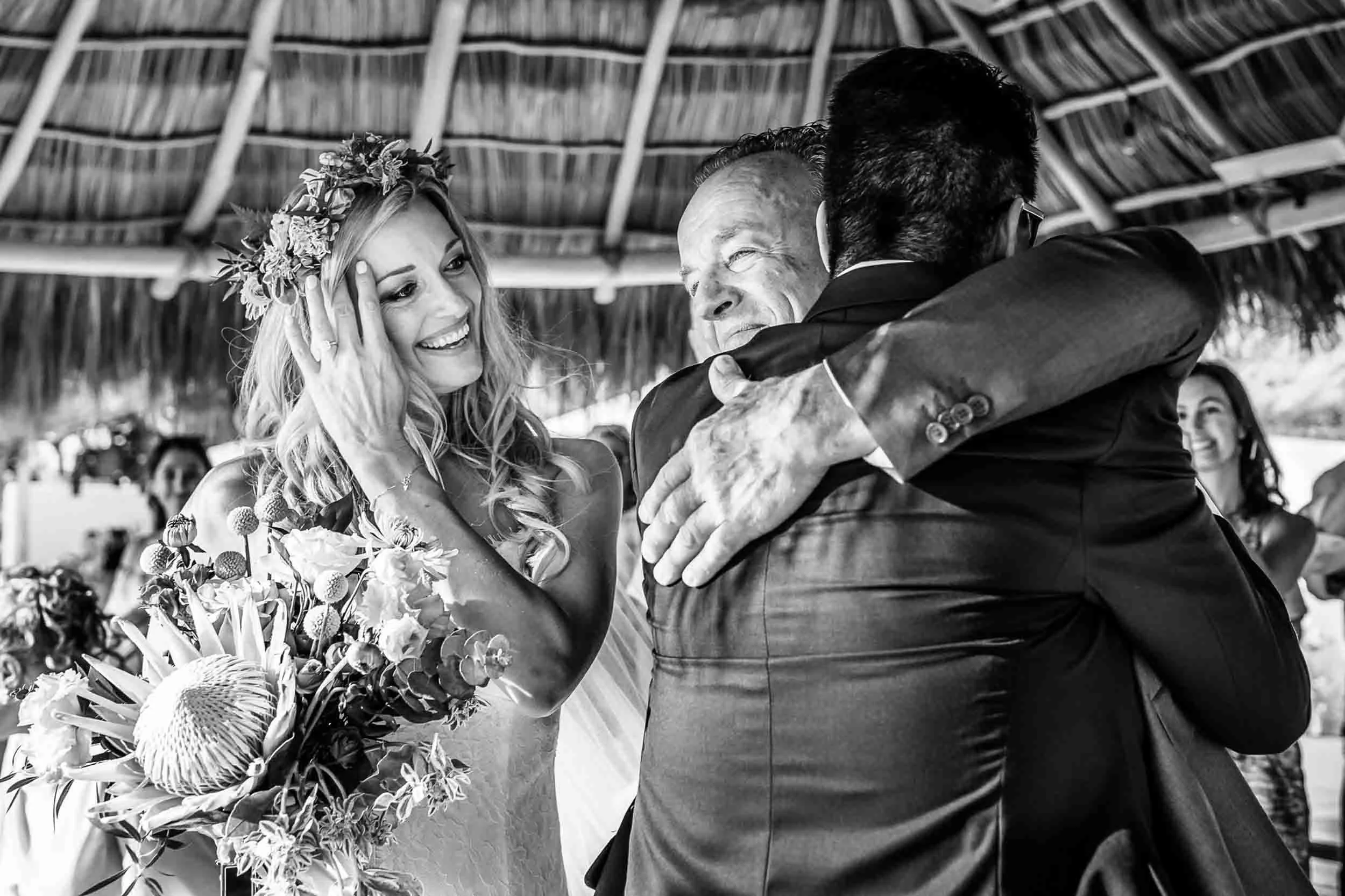 Wedding ceremony at private luxury villa in Puerto Vallarta