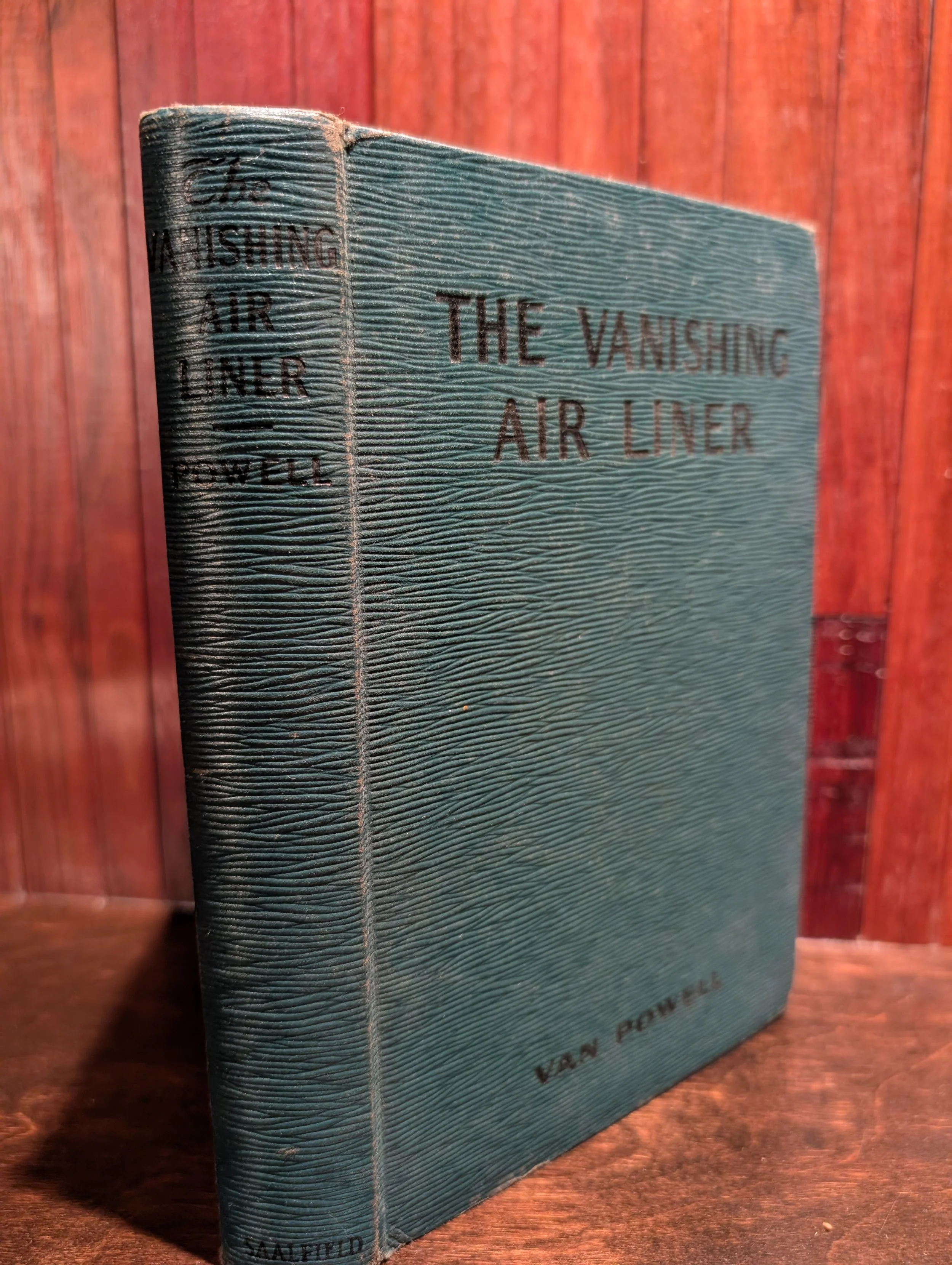 The Vanishing Airliner by Van Powell - Vintage Mystery Classic