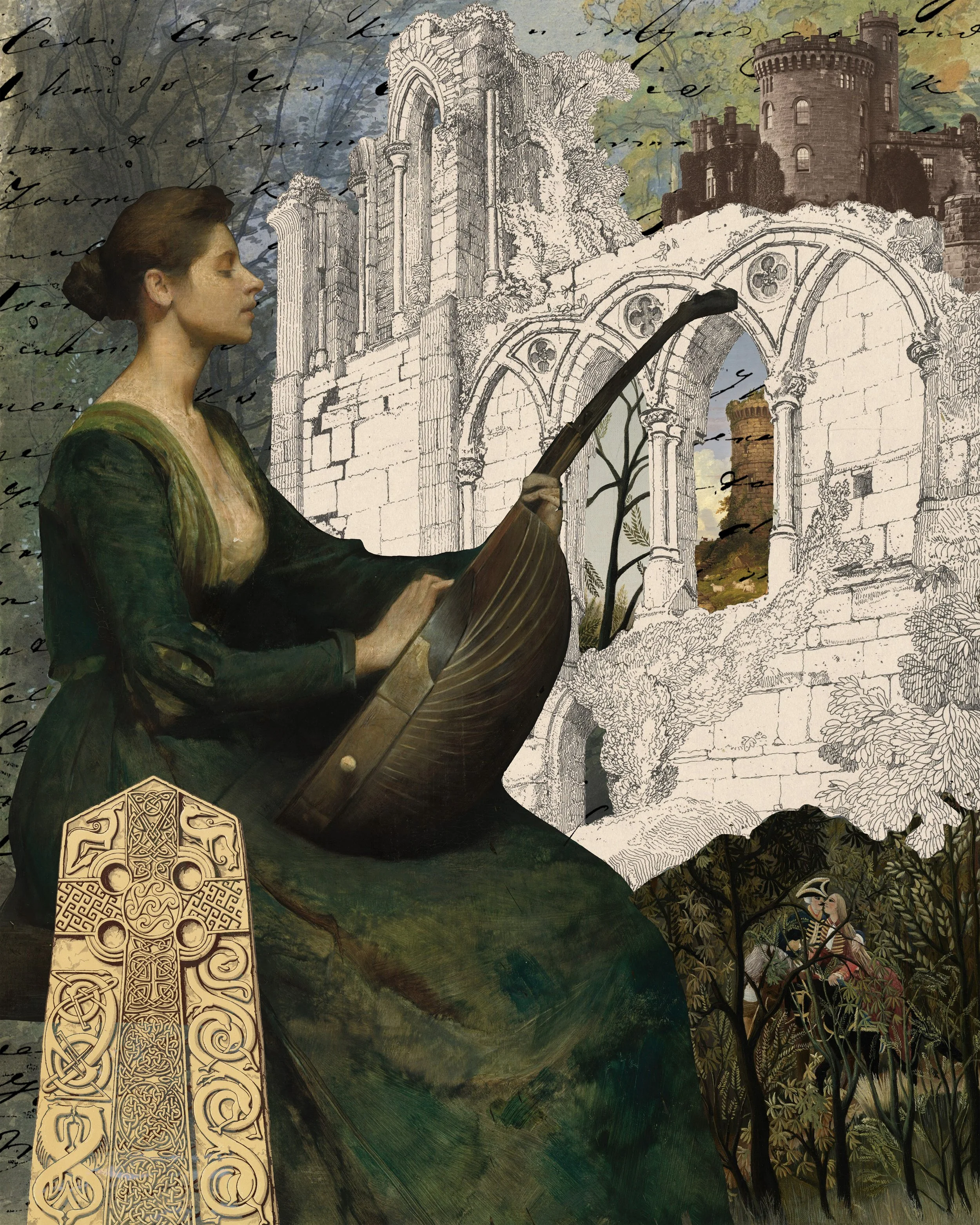 Title Folklore
Digital Collage
