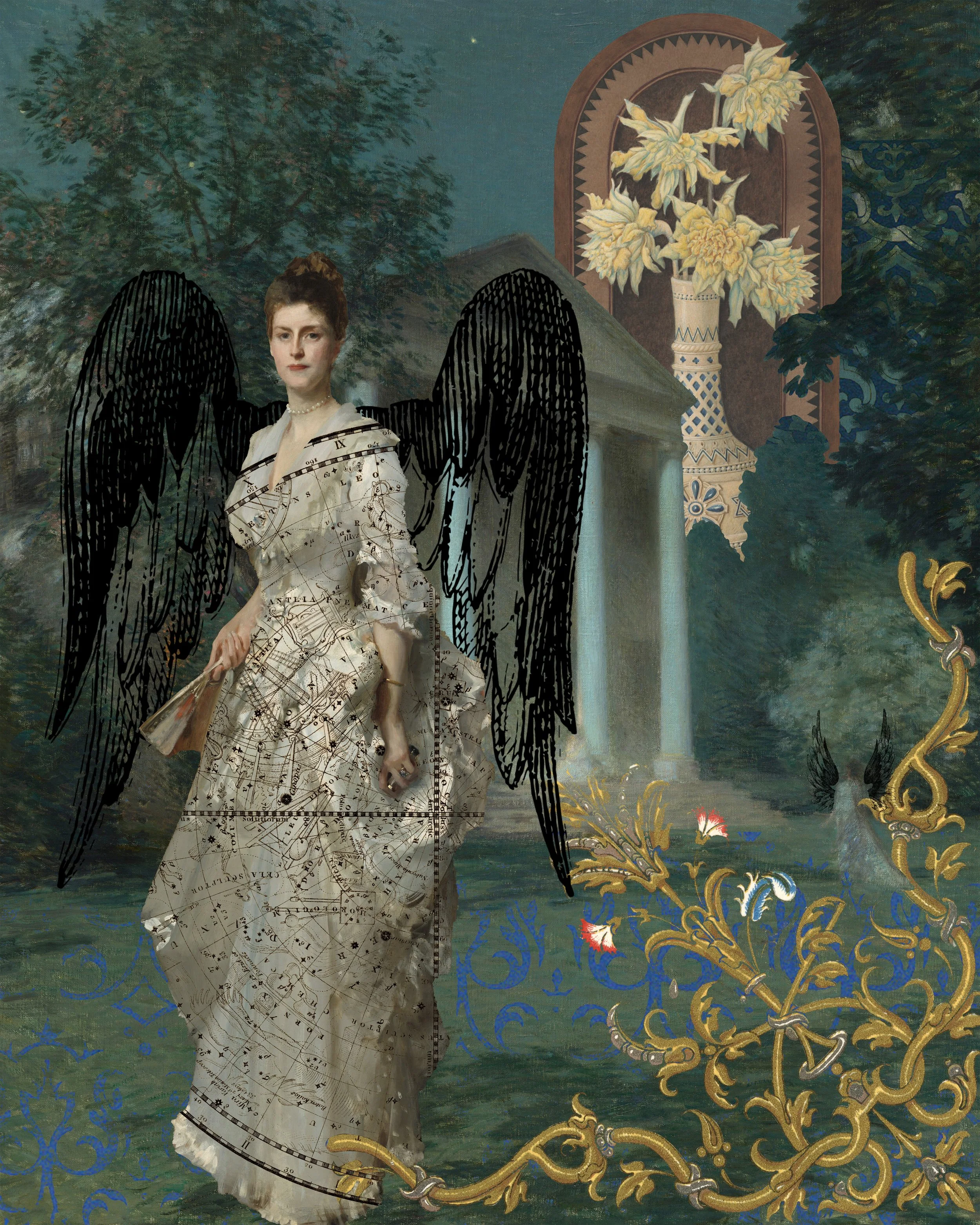 Title Heavens Underfoot
Digital Collage