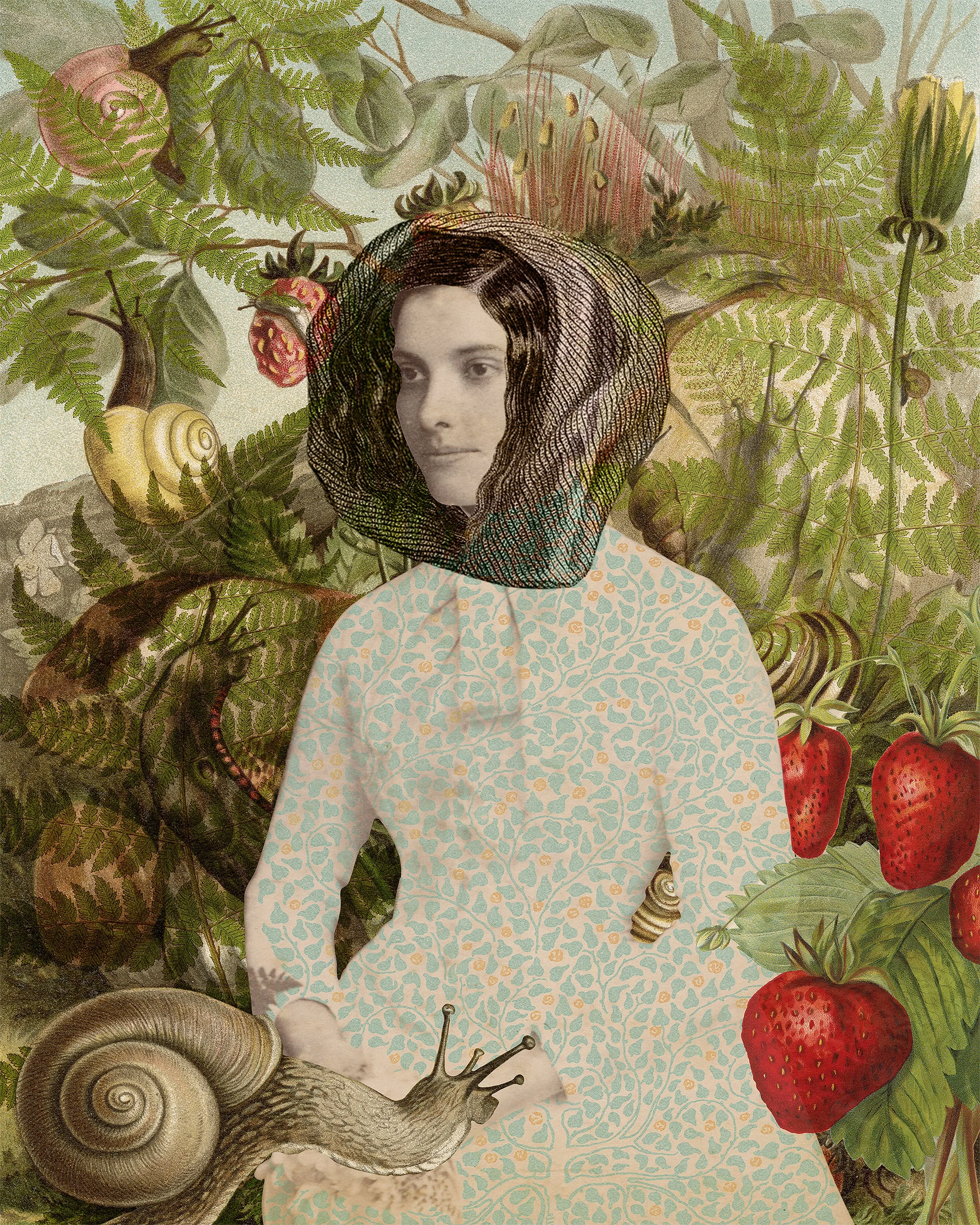 Title Hedge Witch
Digital Collage