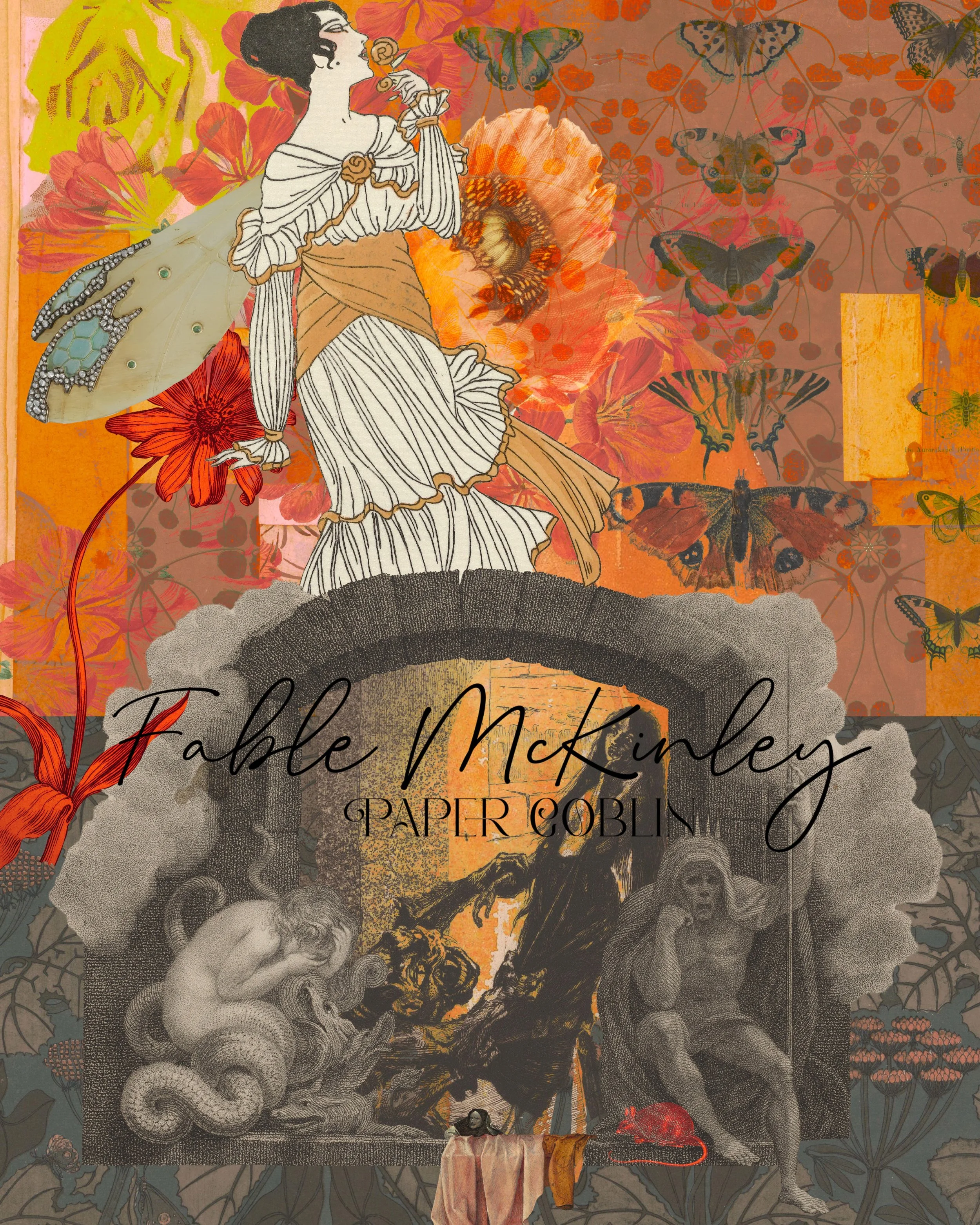Title Blooming Through The Cinders
Digital Collage 2026