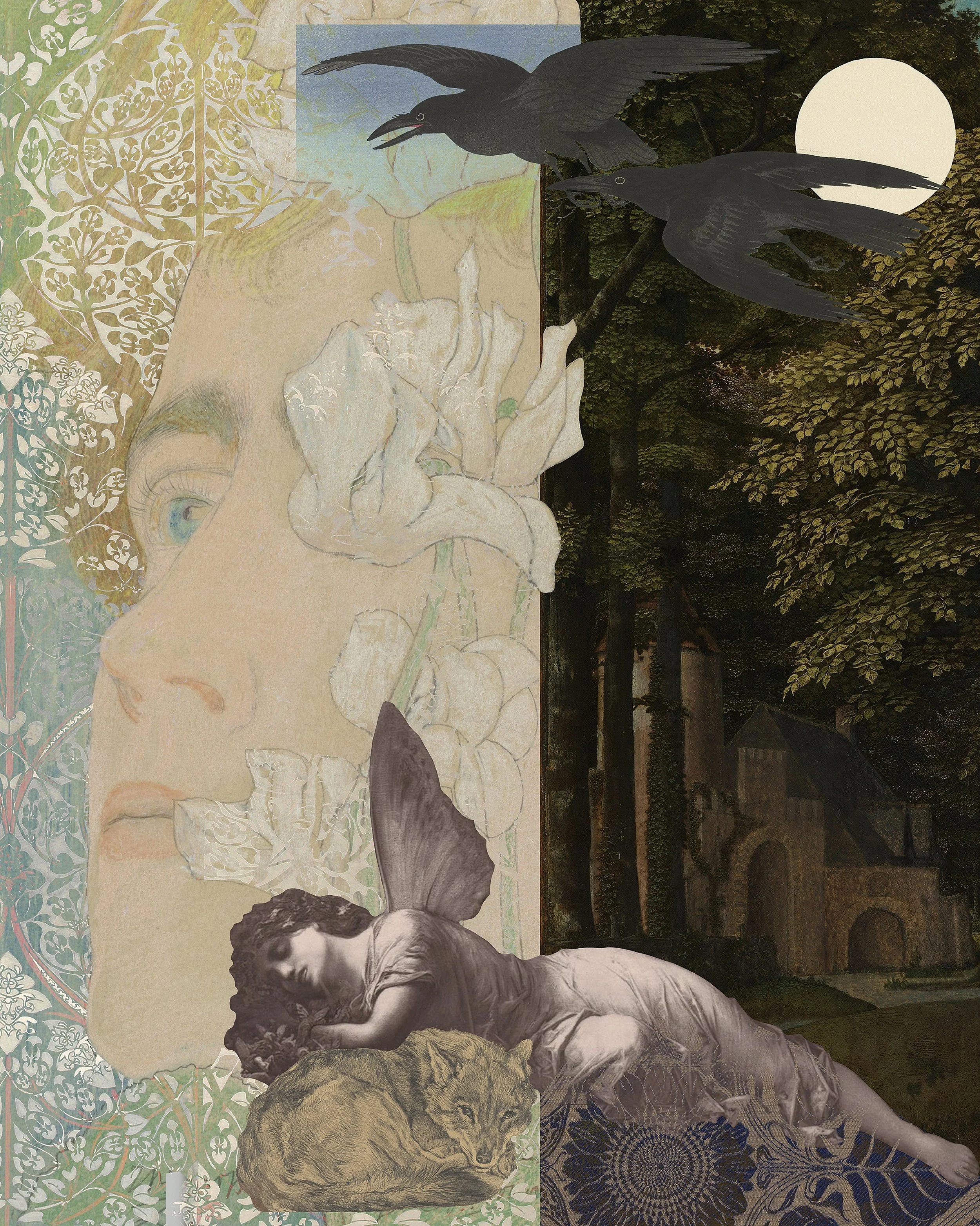 Title Dreams of Neverwhere
Digital Collage