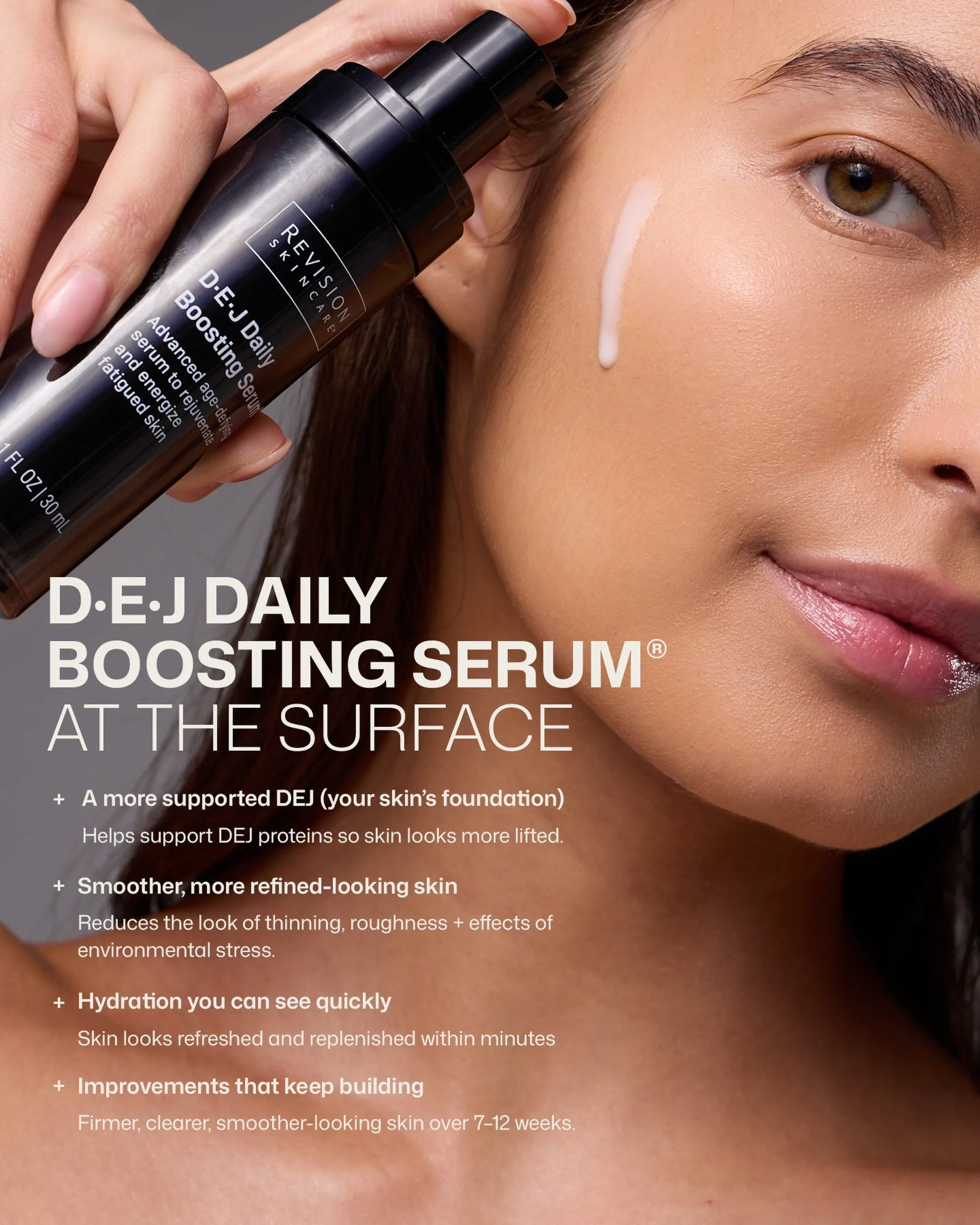 D&middot;E&middot;J Daily Boosting Serum&reg; 🤍

Your daily boost of cellular energy for firmer, smoother, more radiant-looking skin. Powered by patented Sunflower Sprout Extract, this age-defying serum helps support skin longevity while visibly imp