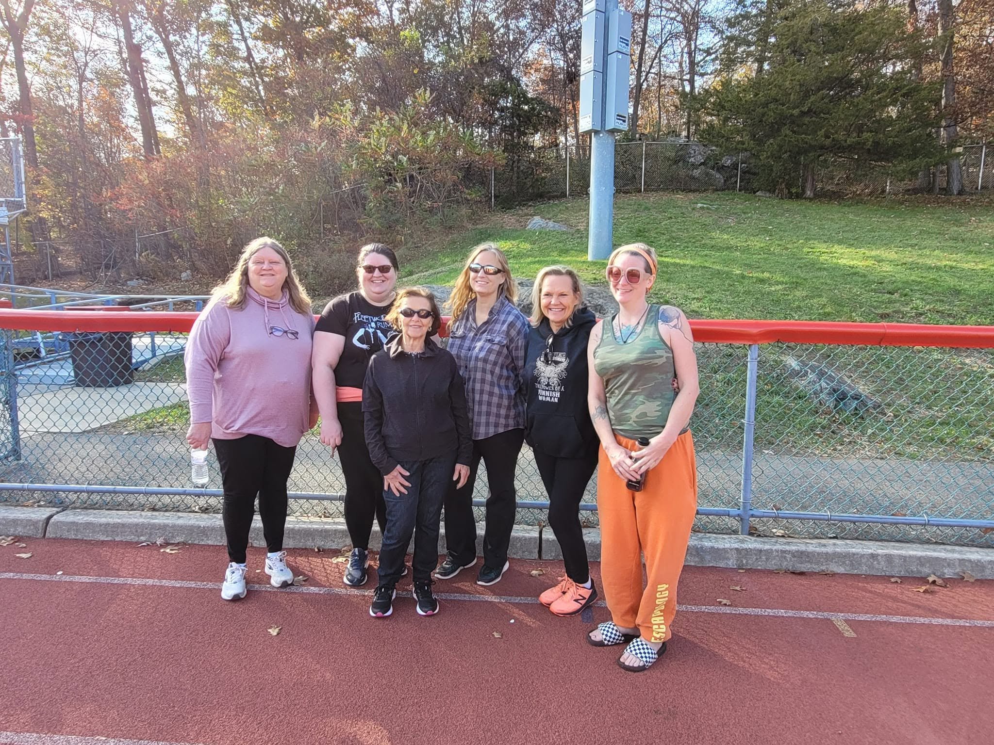 Attendees at Ringwood Hunger Walk