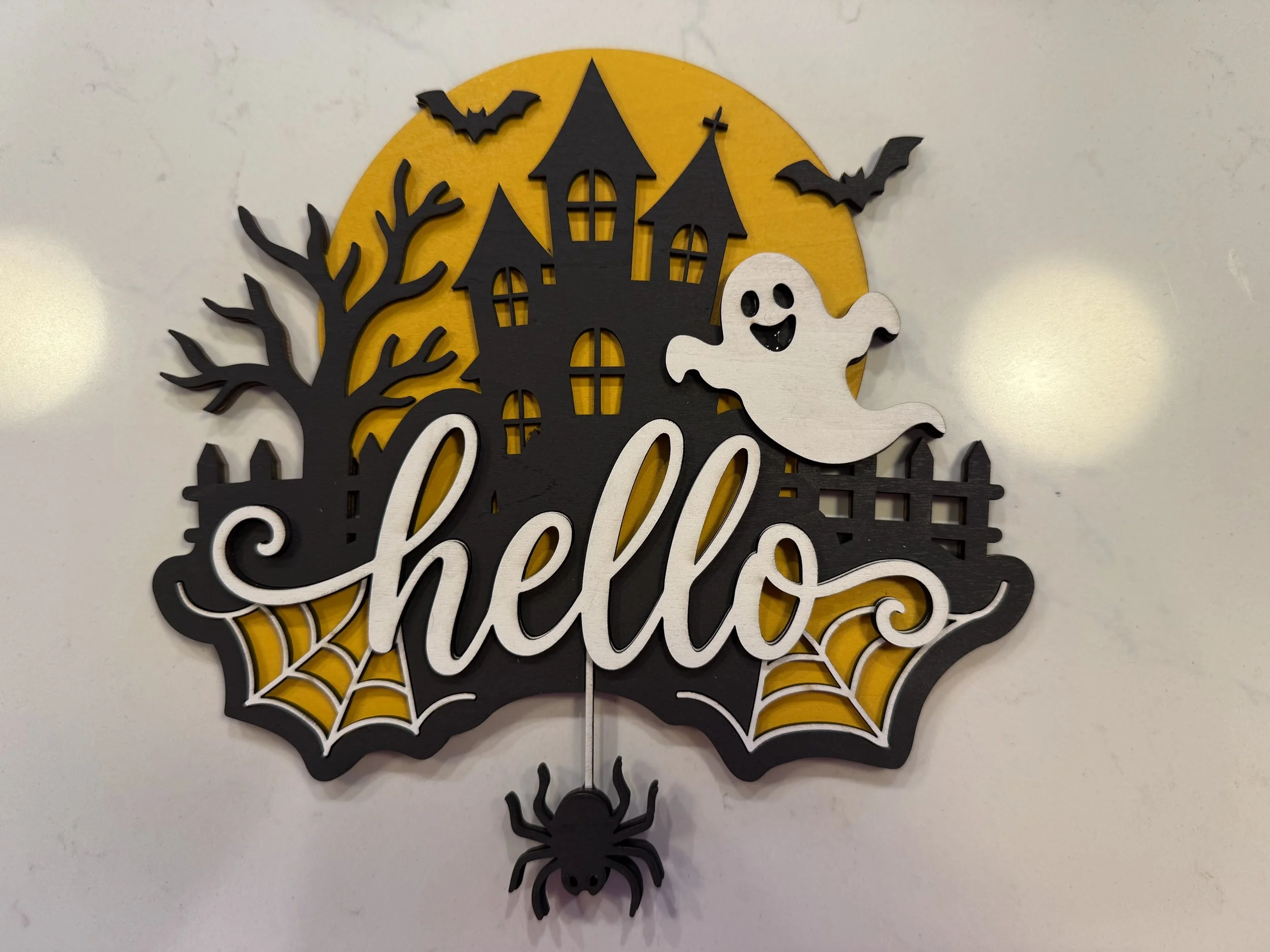 Halloween Door Sign