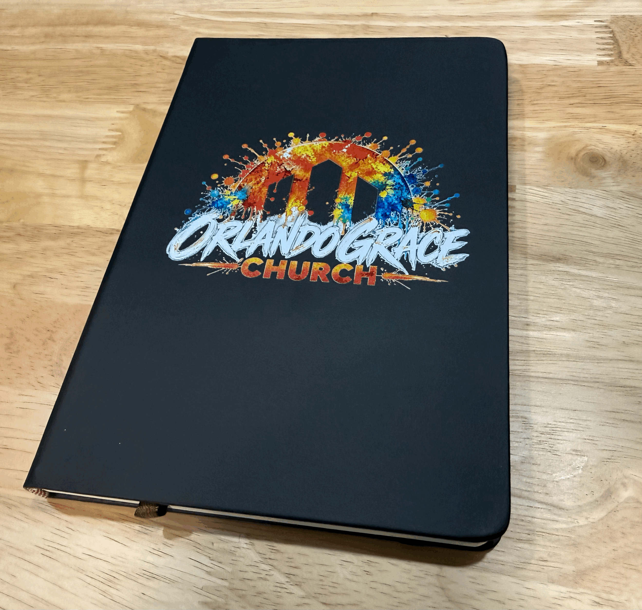 Orlando Grace Splatter Notebook