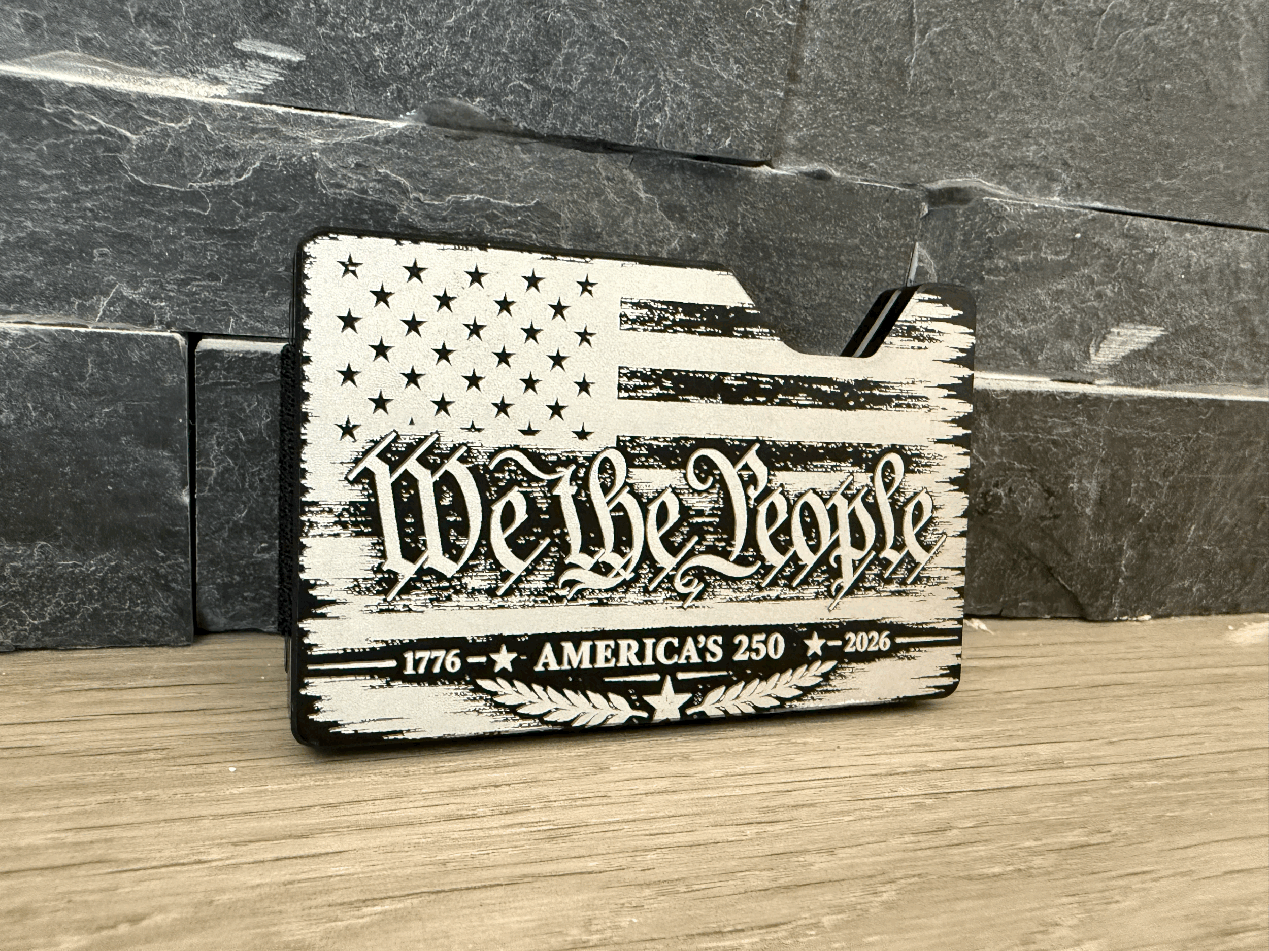 We The People – America's 250 Patriotic Money Clip