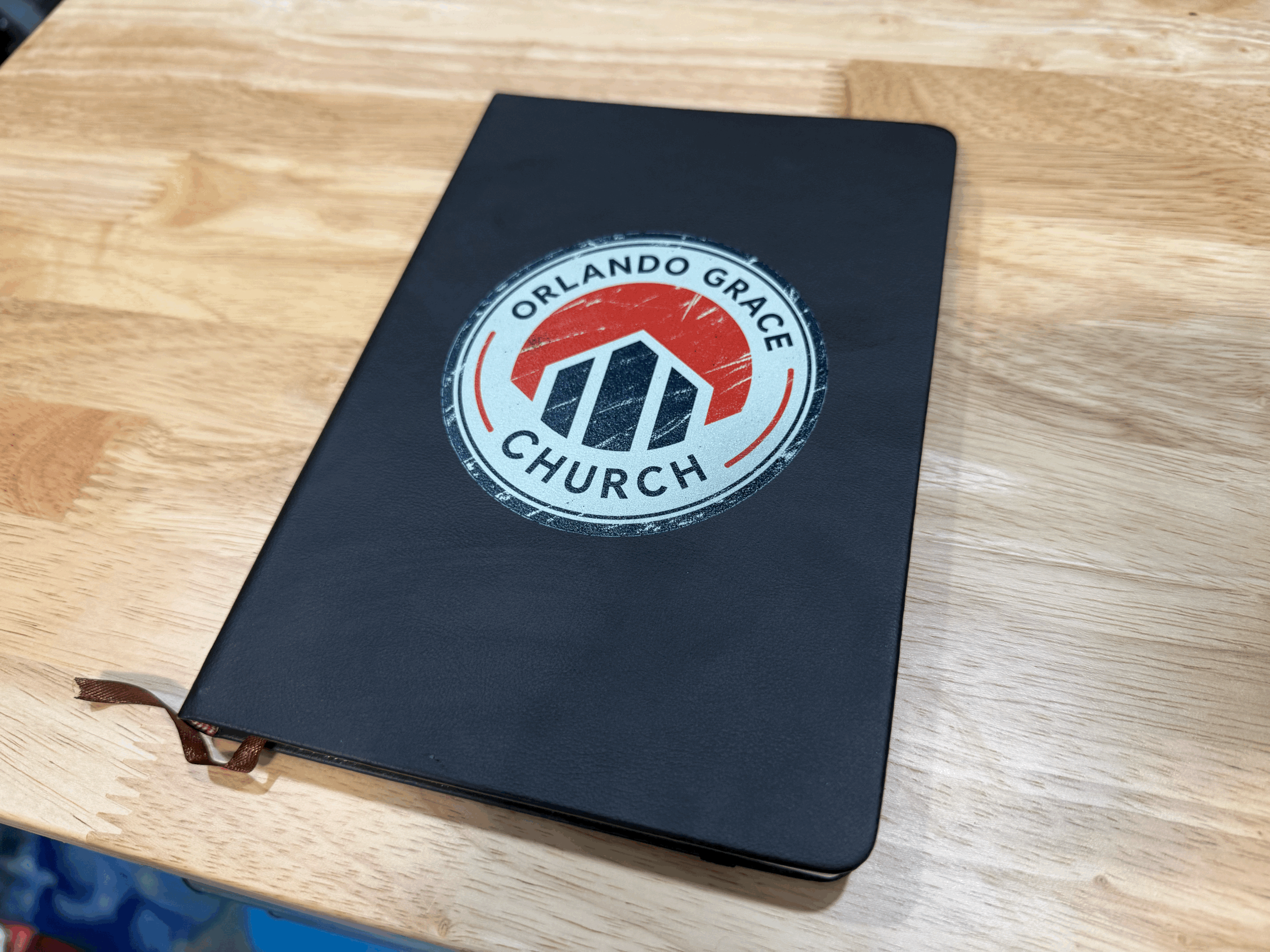 Orlando Grace Vintage Badge Notebook