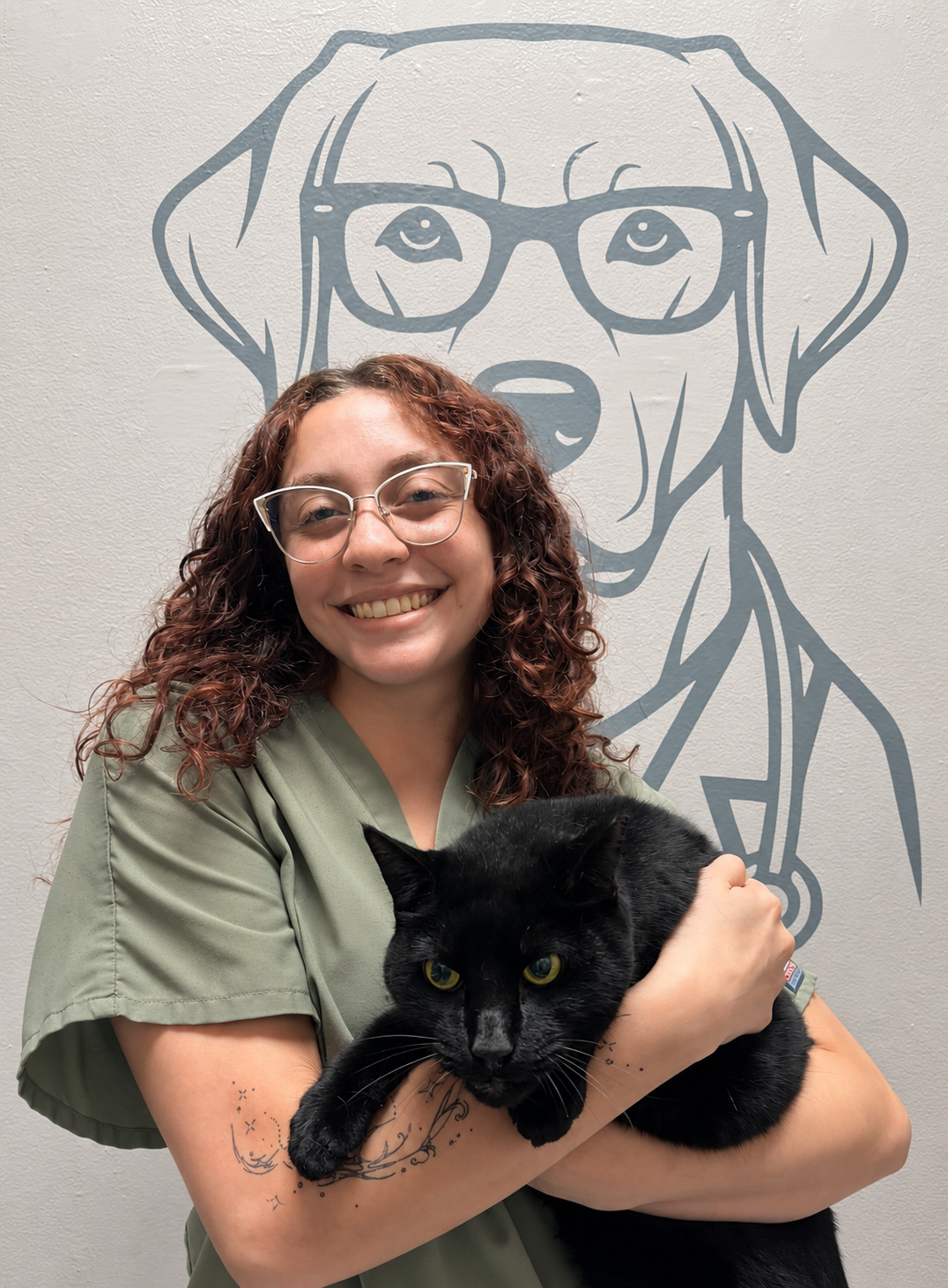 Veterinary team at J&M Veterinary Services in Miami.