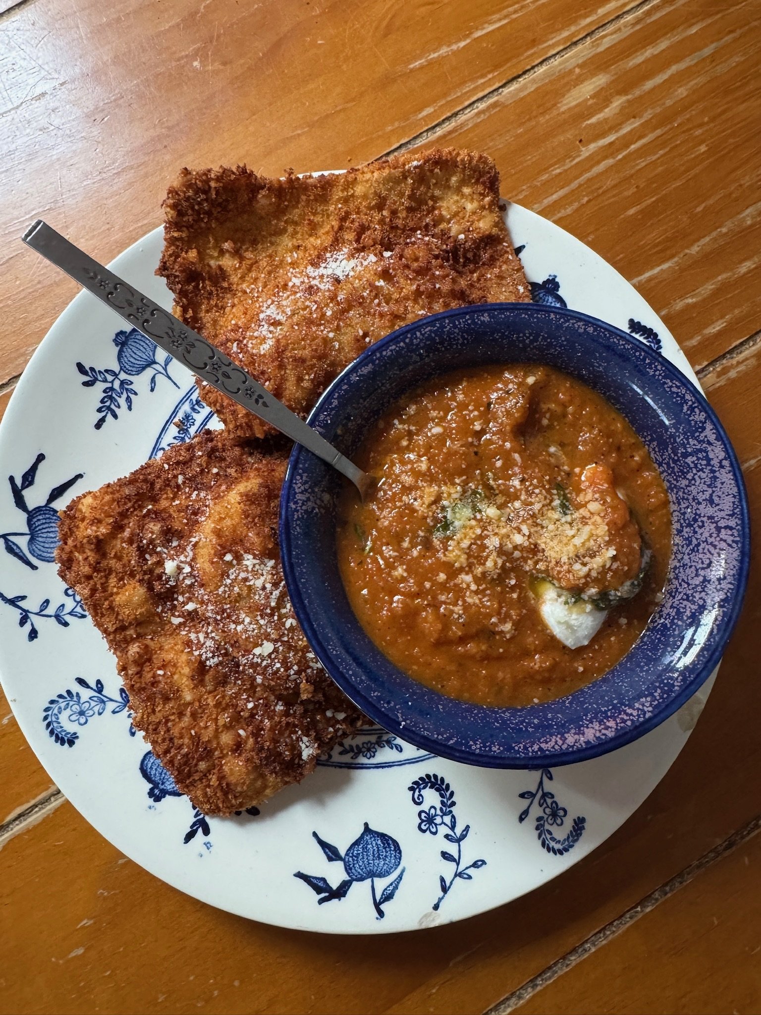 Test night for fried ravioli pop up