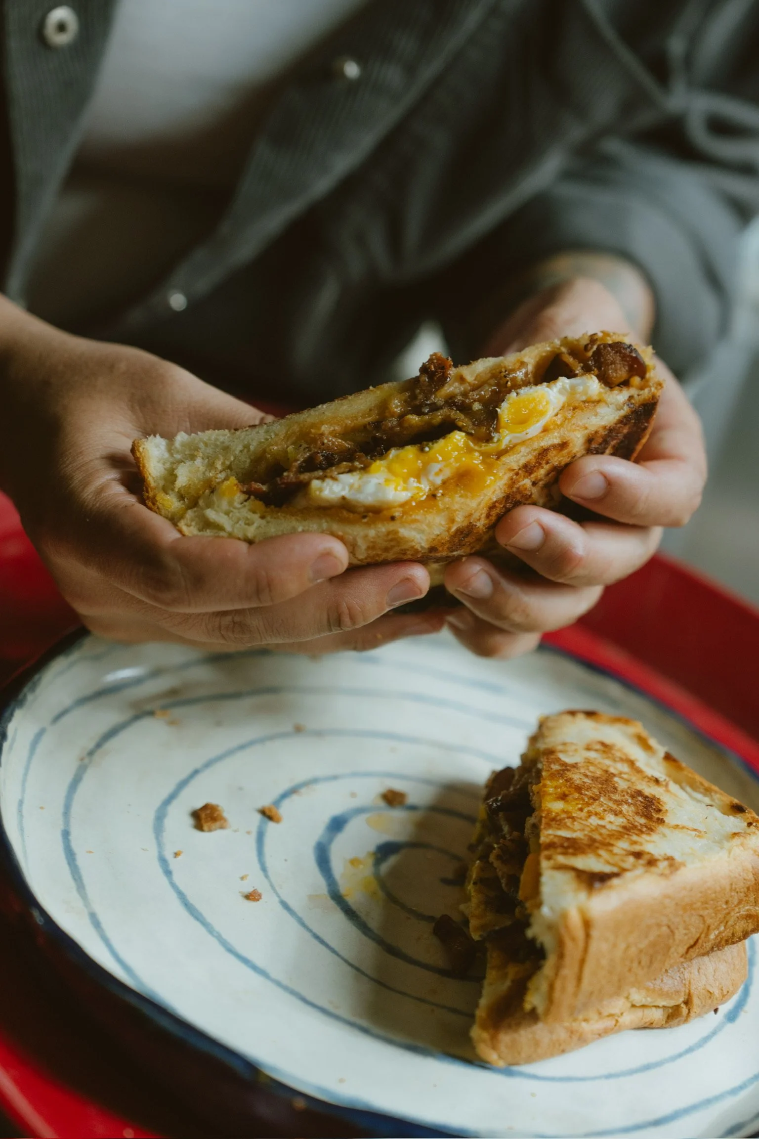 Bacon buddy sandwich