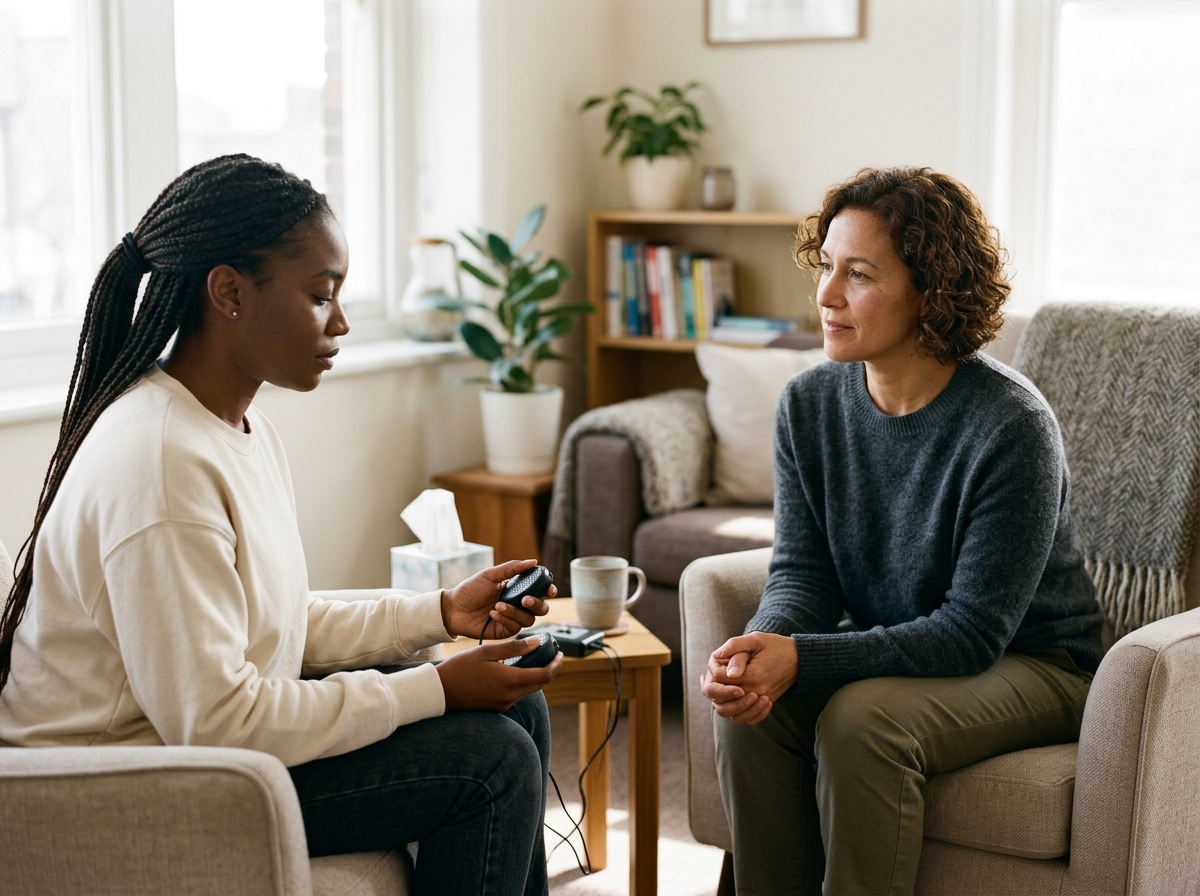 EMDR Therapy Session
