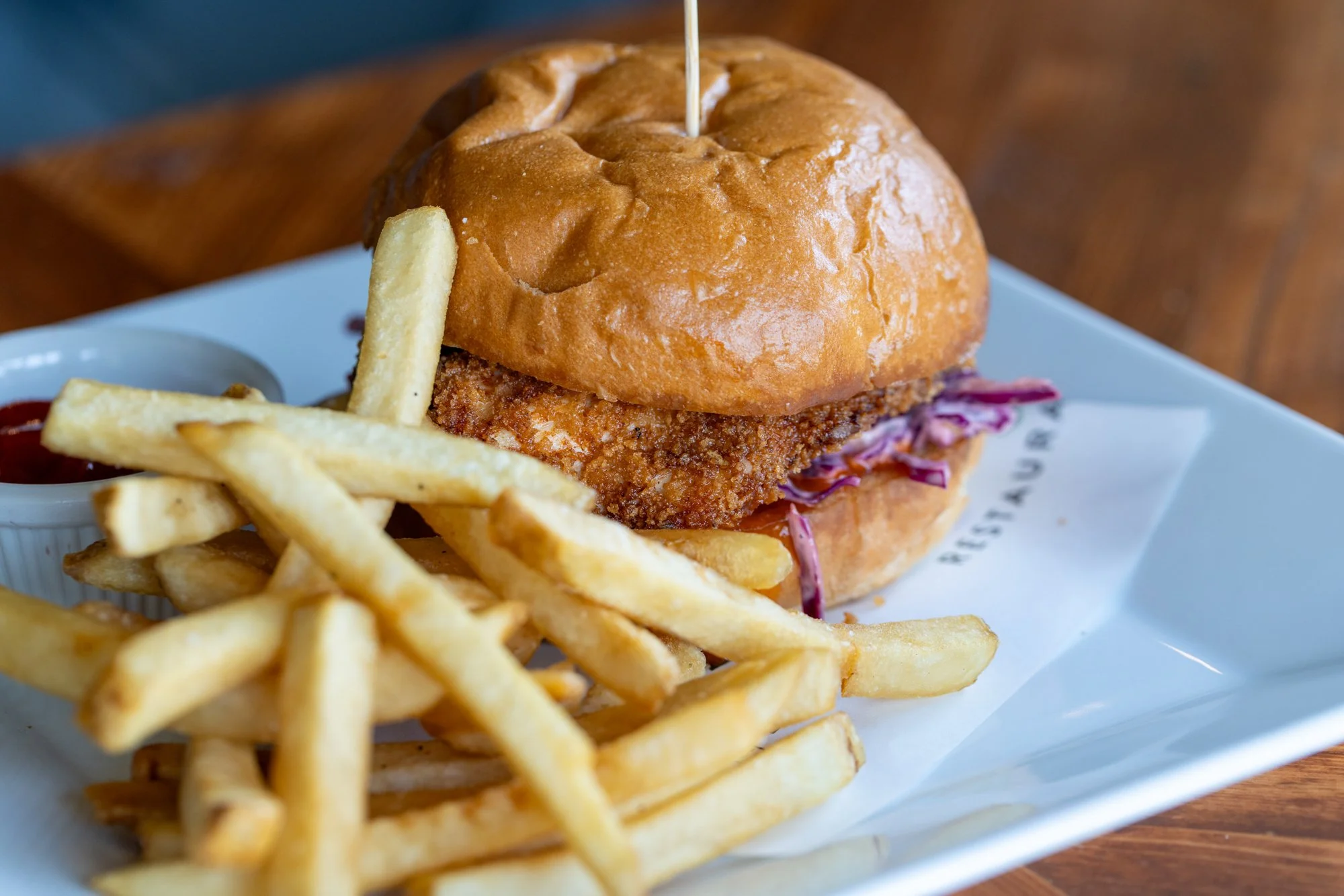 Fried chicken sandwich