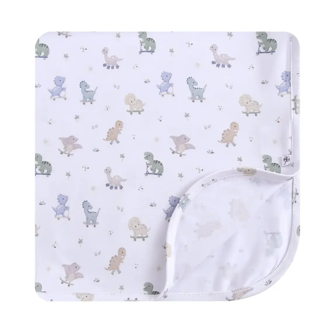 Dino Derby Swaddle Blanket