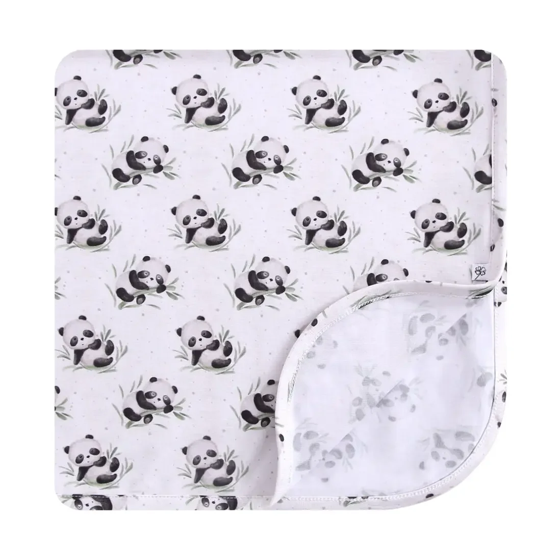Lucky Panda Swaddle Blanket