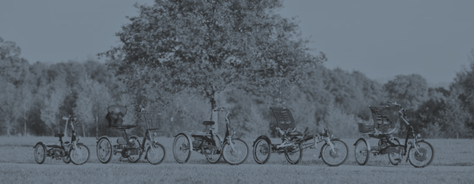 Background - wheelchair bicycles