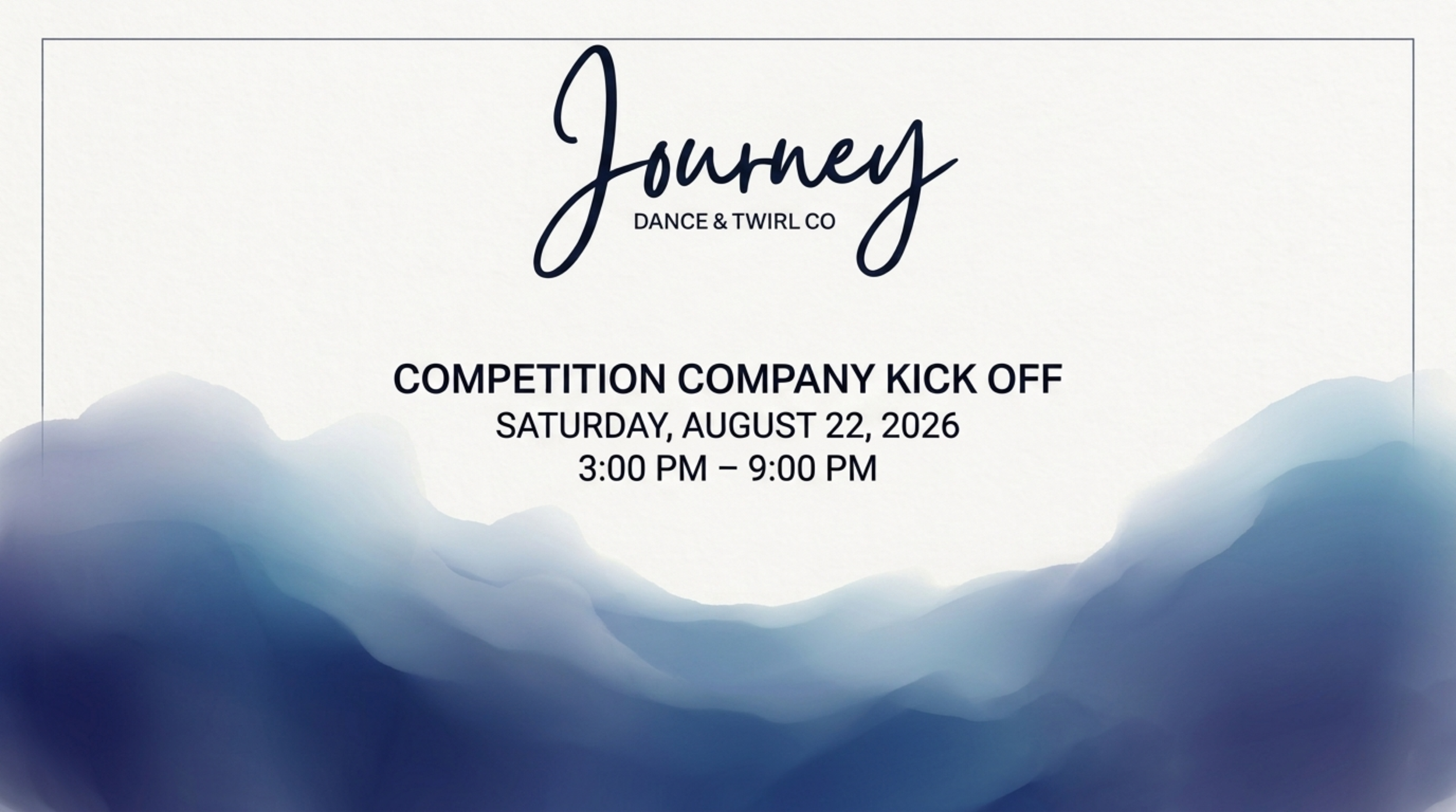 Competition Company Kick Off