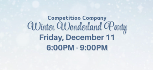 Competition Company - Winter Wonderland Party