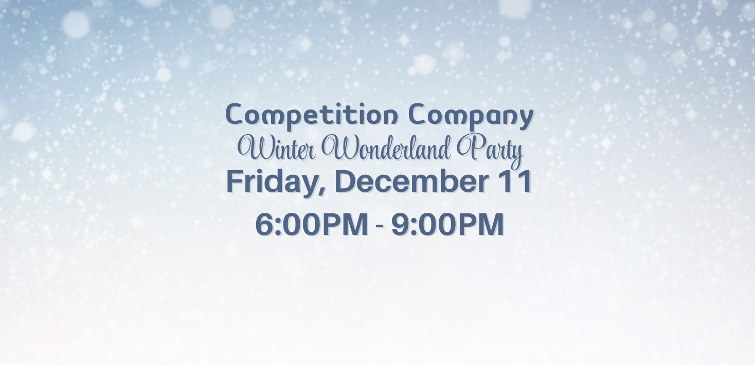 Competition Company - Winter Wonderland Party