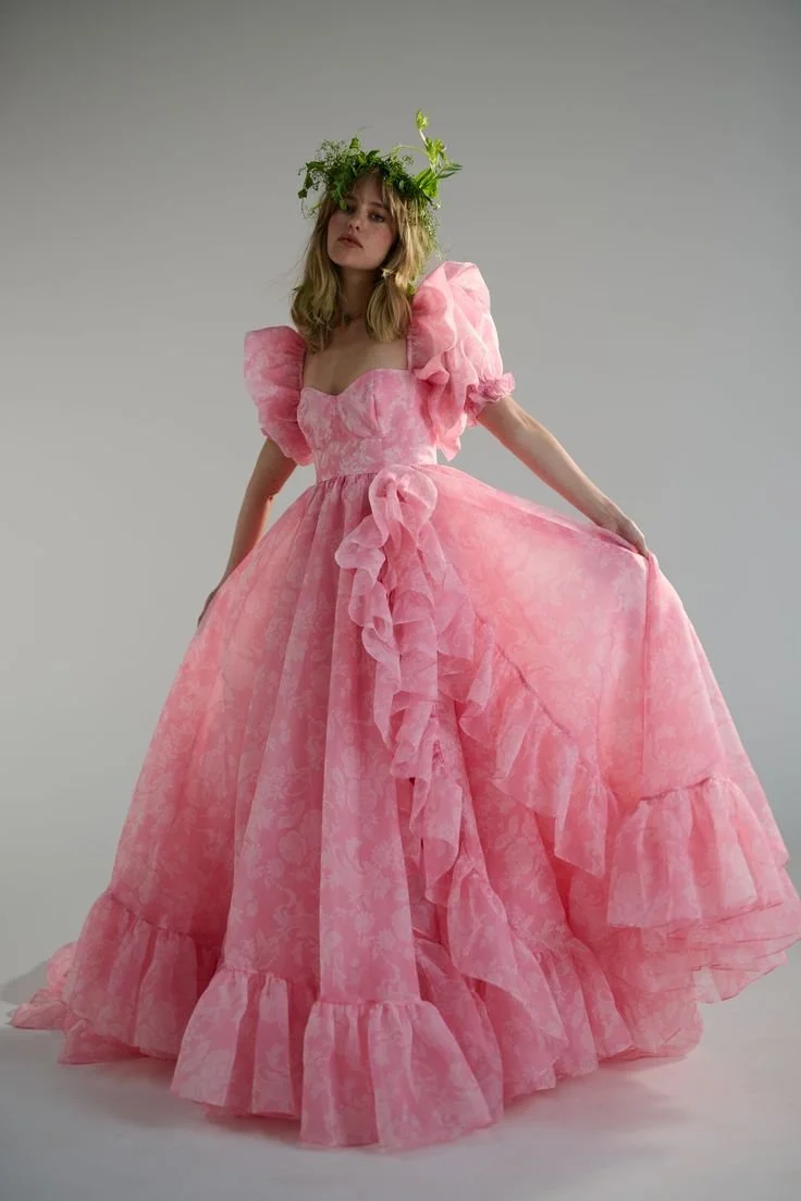 Pink in Paris Bloom Gown, Sizes: M, $150