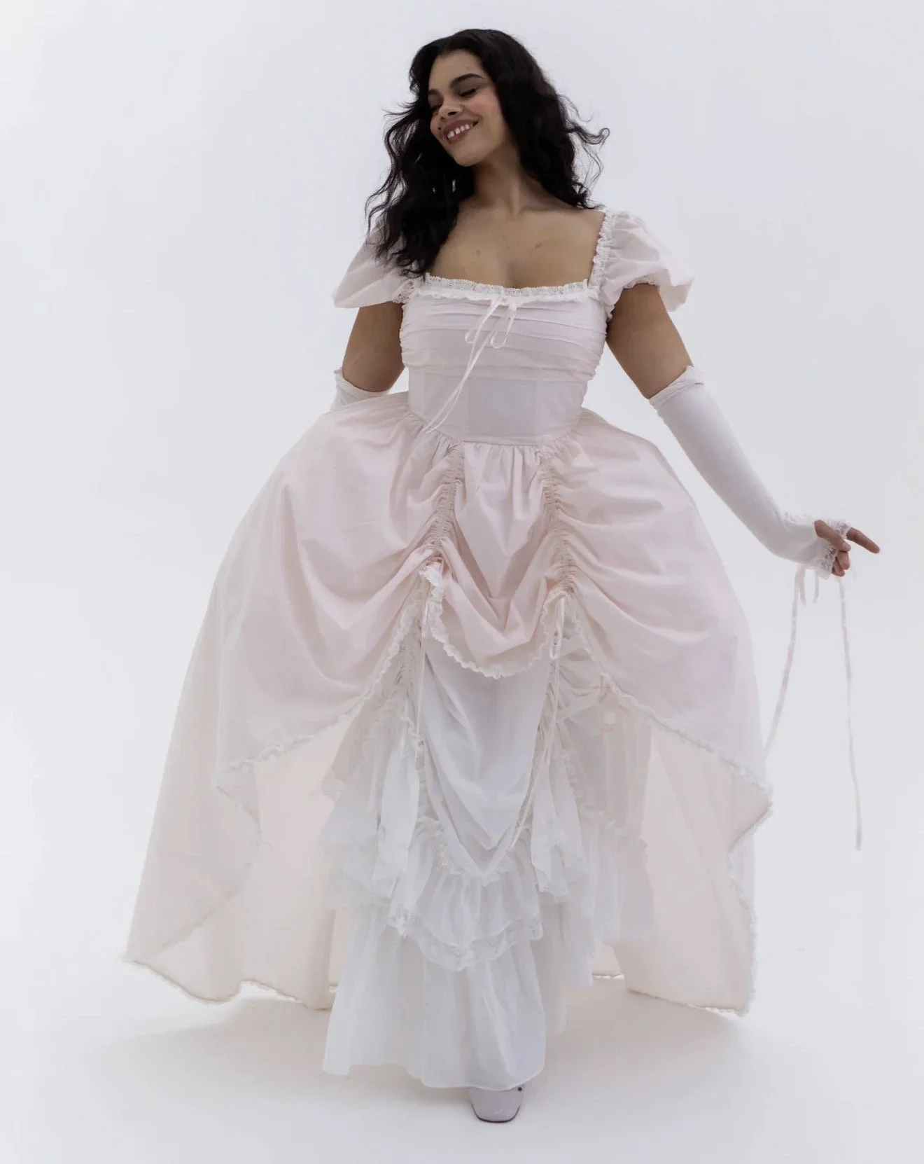 Caribbean Blush Gown, Sizes: 4X, $75