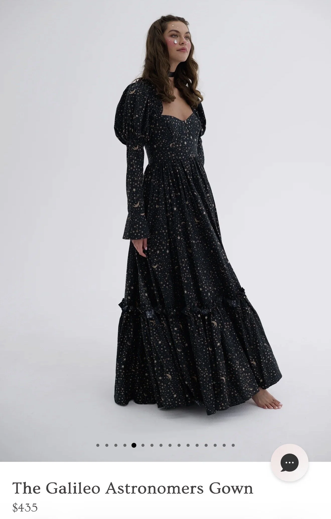 Galileo Astronomers Gown, Sizes: M, L, XL, $150