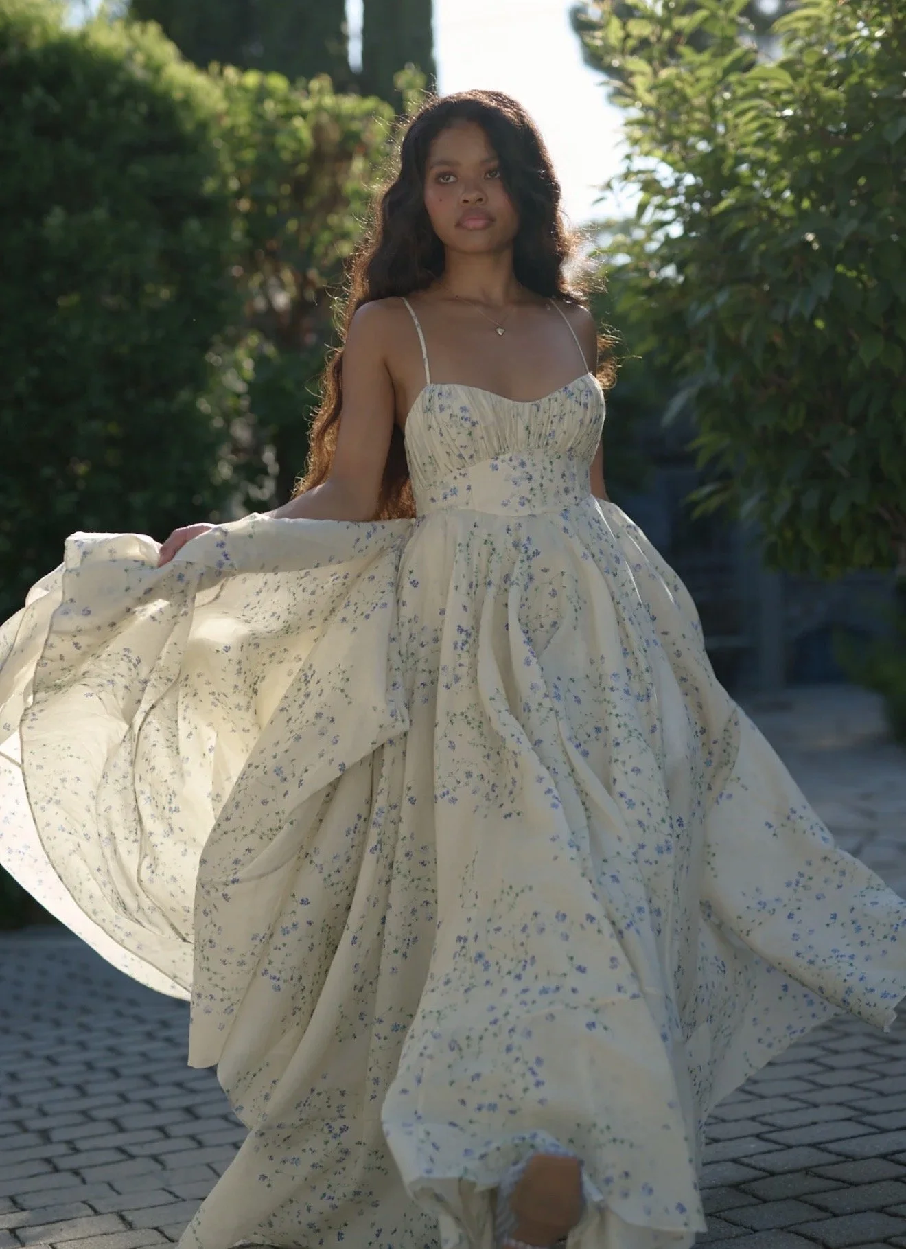 Blue Vine Roman Holiday Dress, Sizes: M, $150